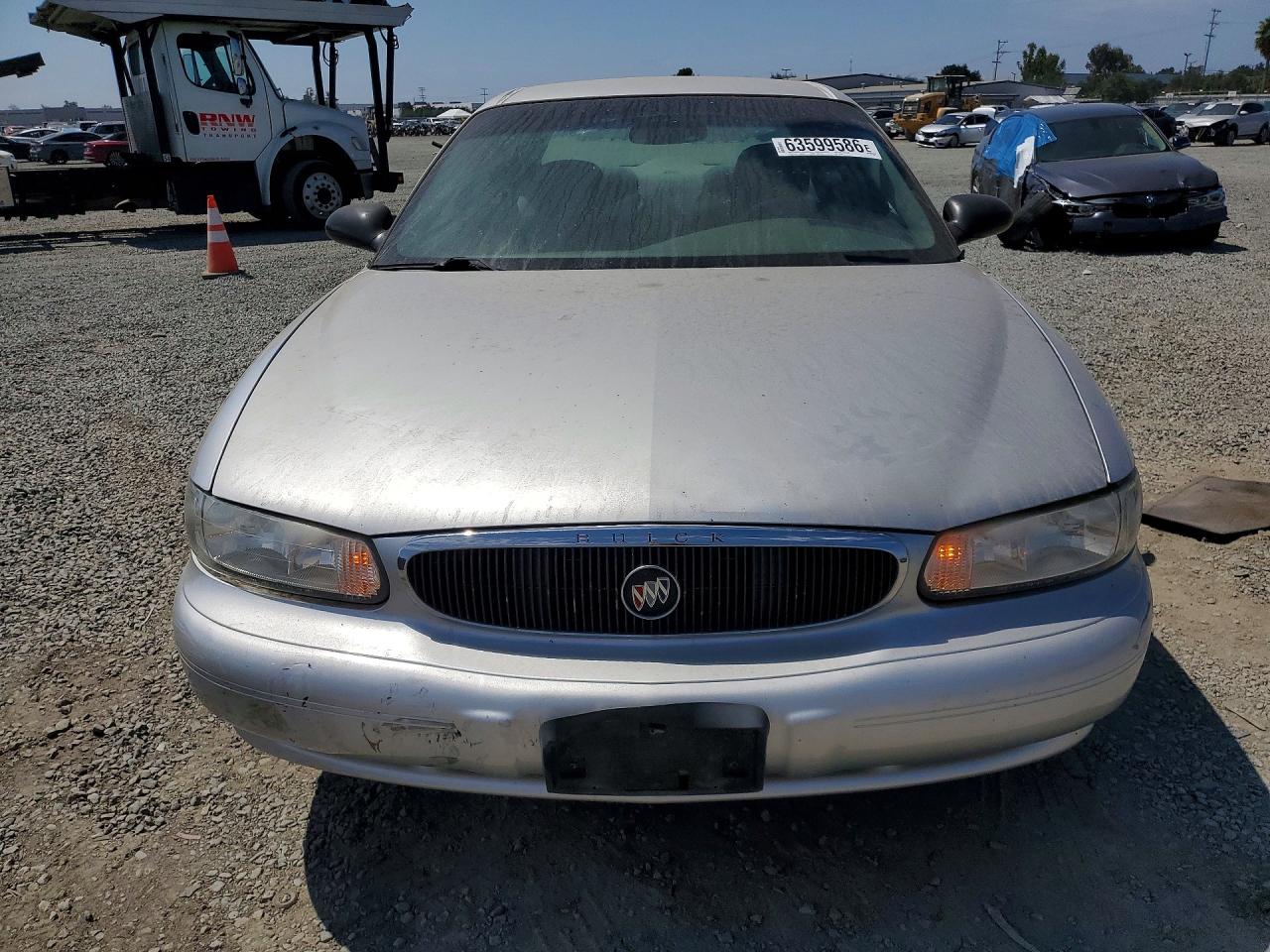 2004 Buick Century Custom Silver vin: 2G4WS52J041293346