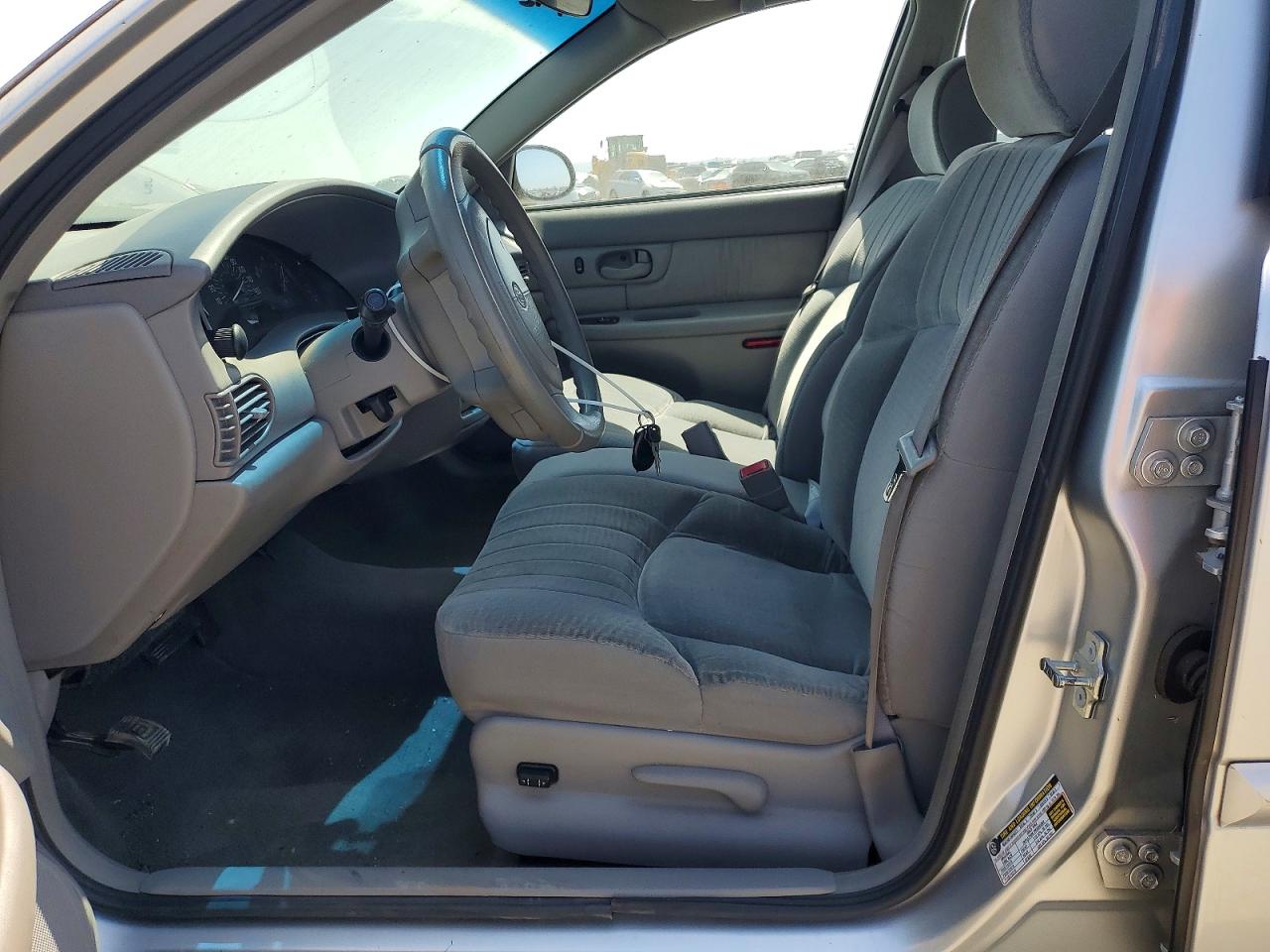 2004 Buick Century Custom Silver vin: 2G4WS52J041293346