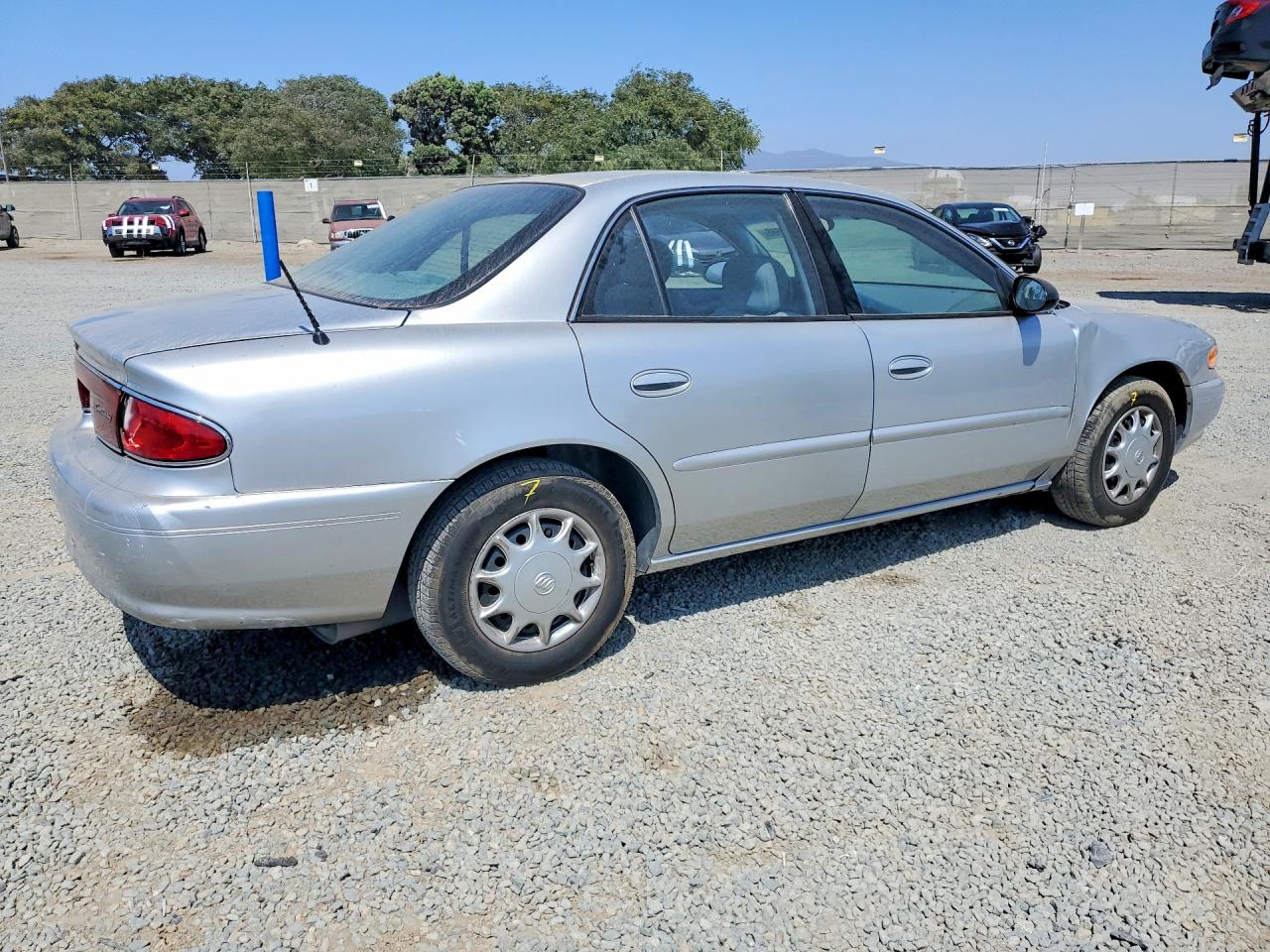 2004 Buick Century Custom Silver vin: 2G4WS52J041293346