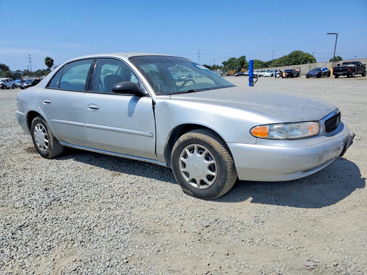 2004 Buick Century Custom Silver vin: 2G4WS52J041293346