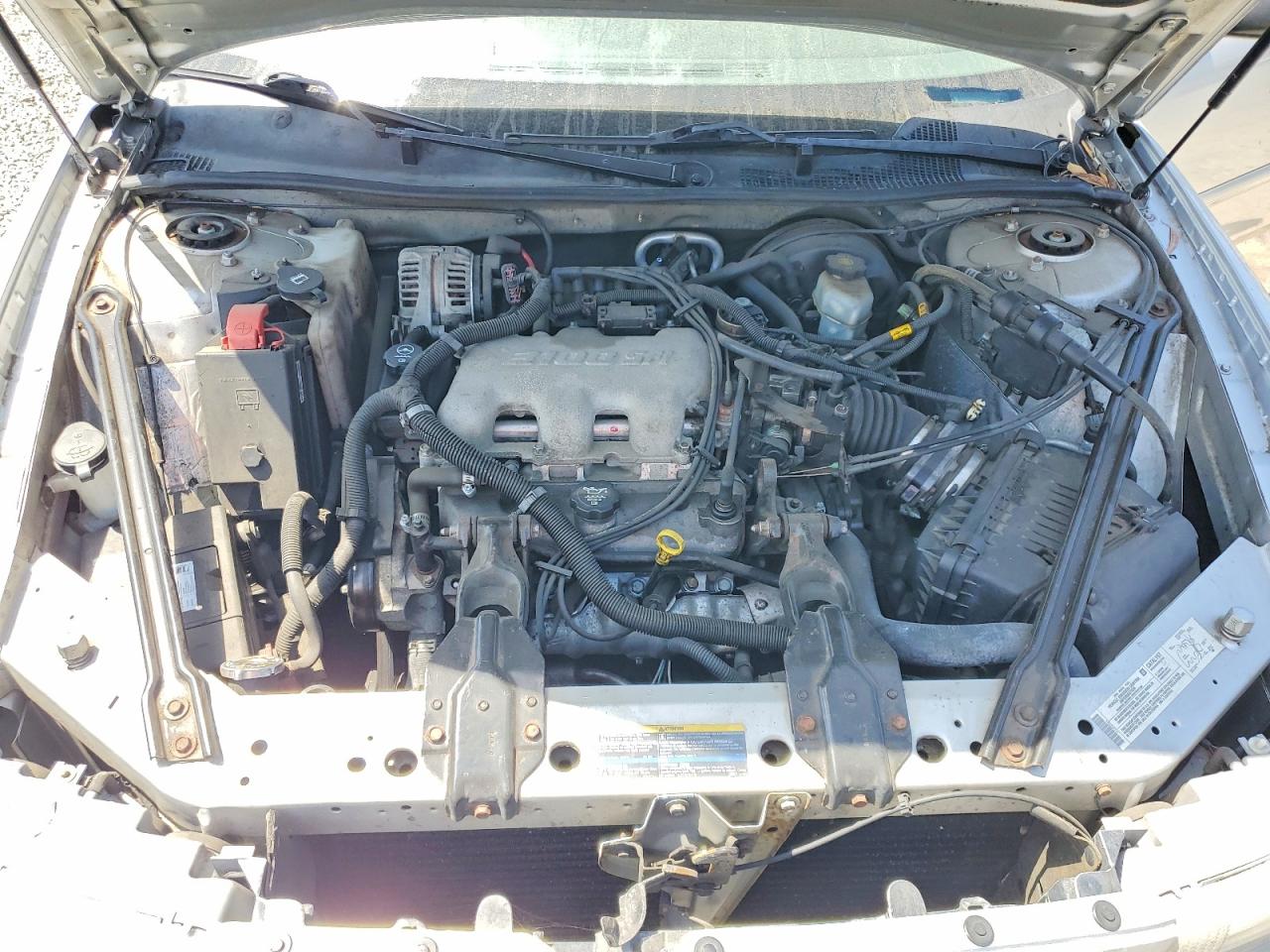 2004 Buick Century Custom Silver vin: 2G4WS52J041293346