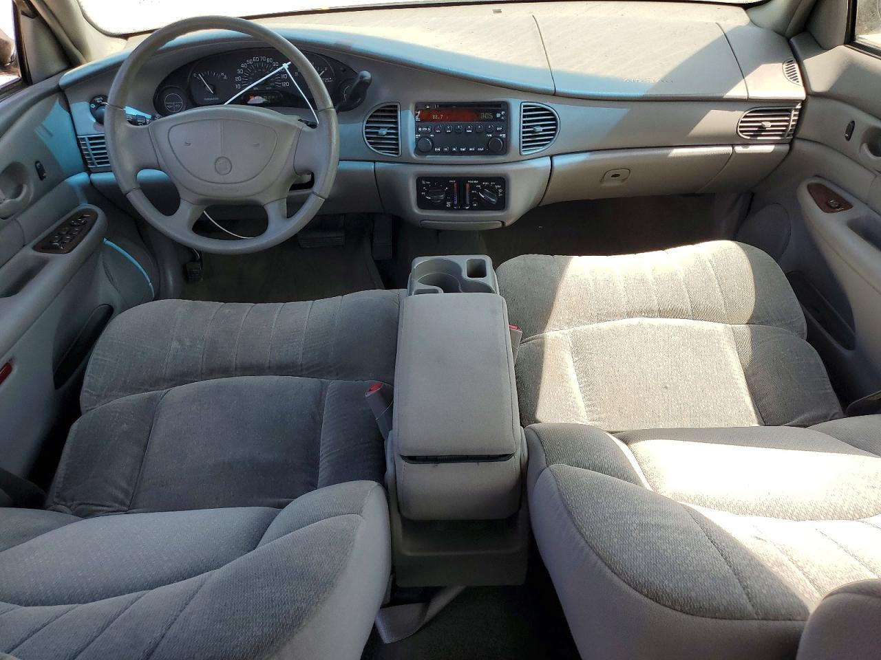 2004 Buick Century Custom Silver vin: 2G4WS52J041293346