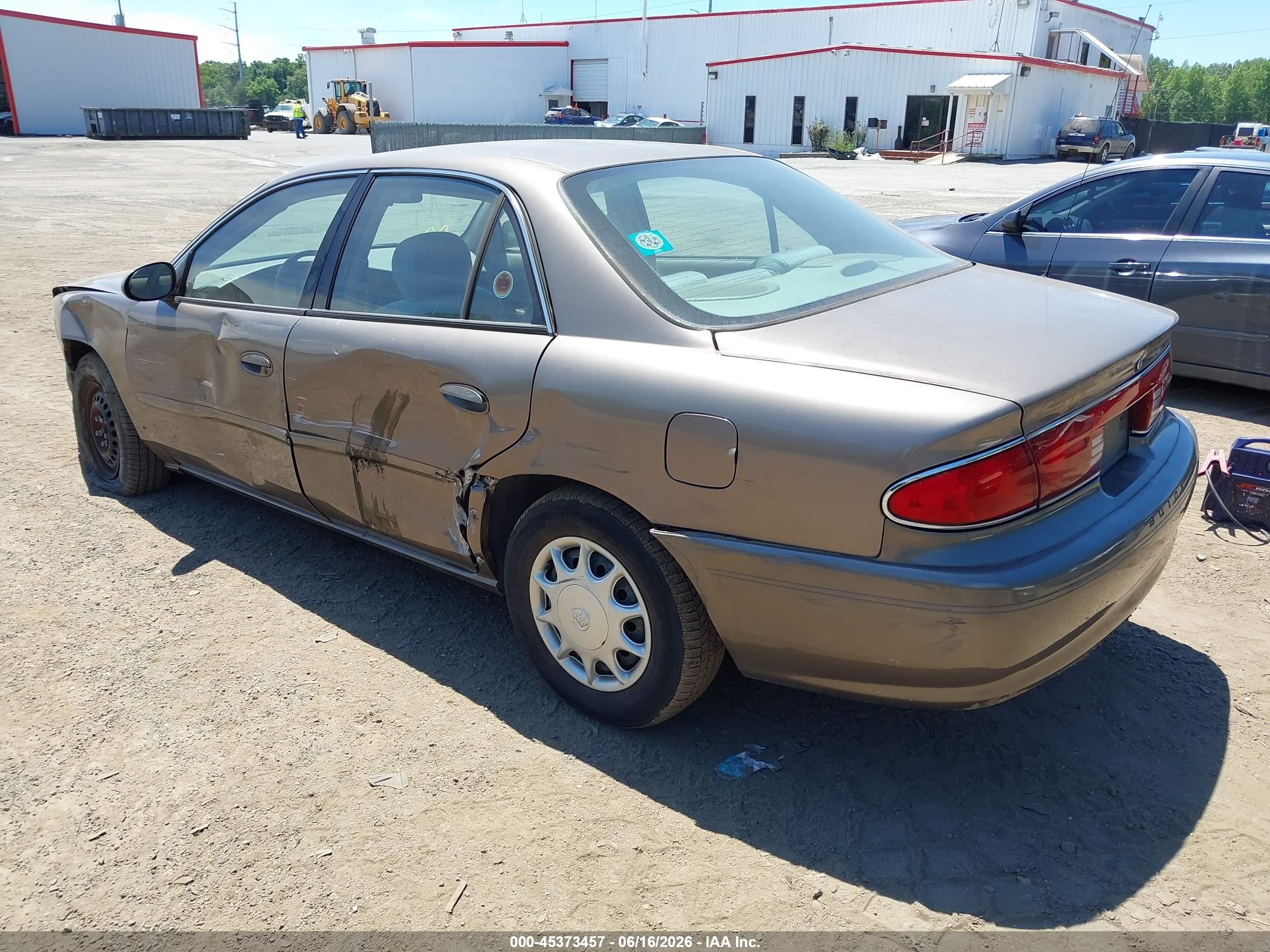 2004 Buick Century   Gold vin: 2G4WS52J041318455