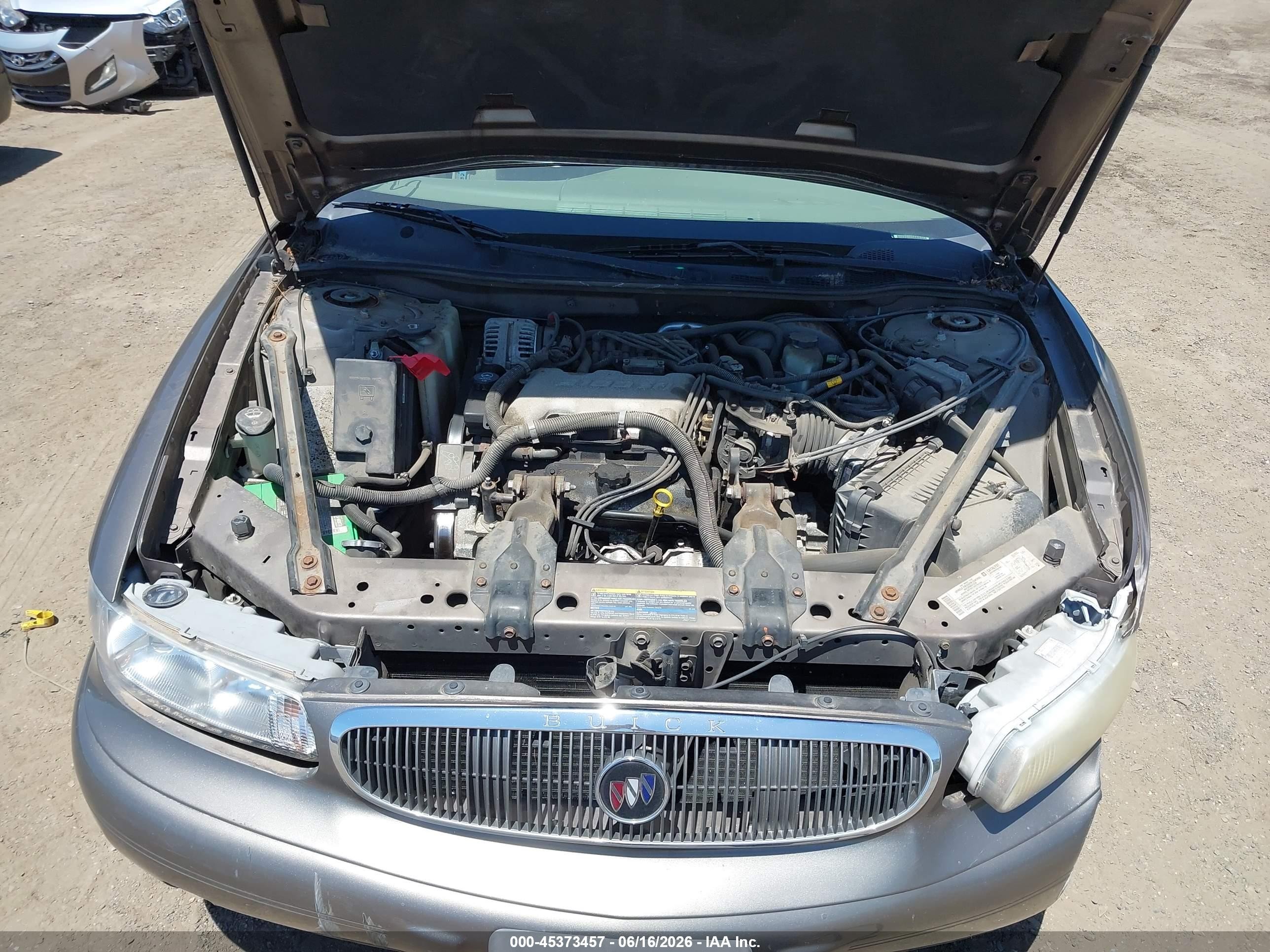 2004 Buick Century   Gold vin: 2G4WS52J041318455