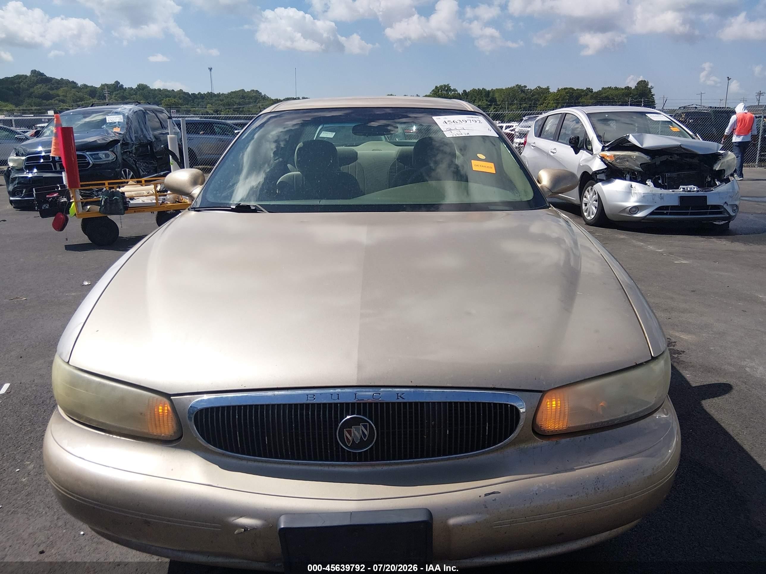 2005 Buick Century   Gold vin: 2G4WS52J051122792