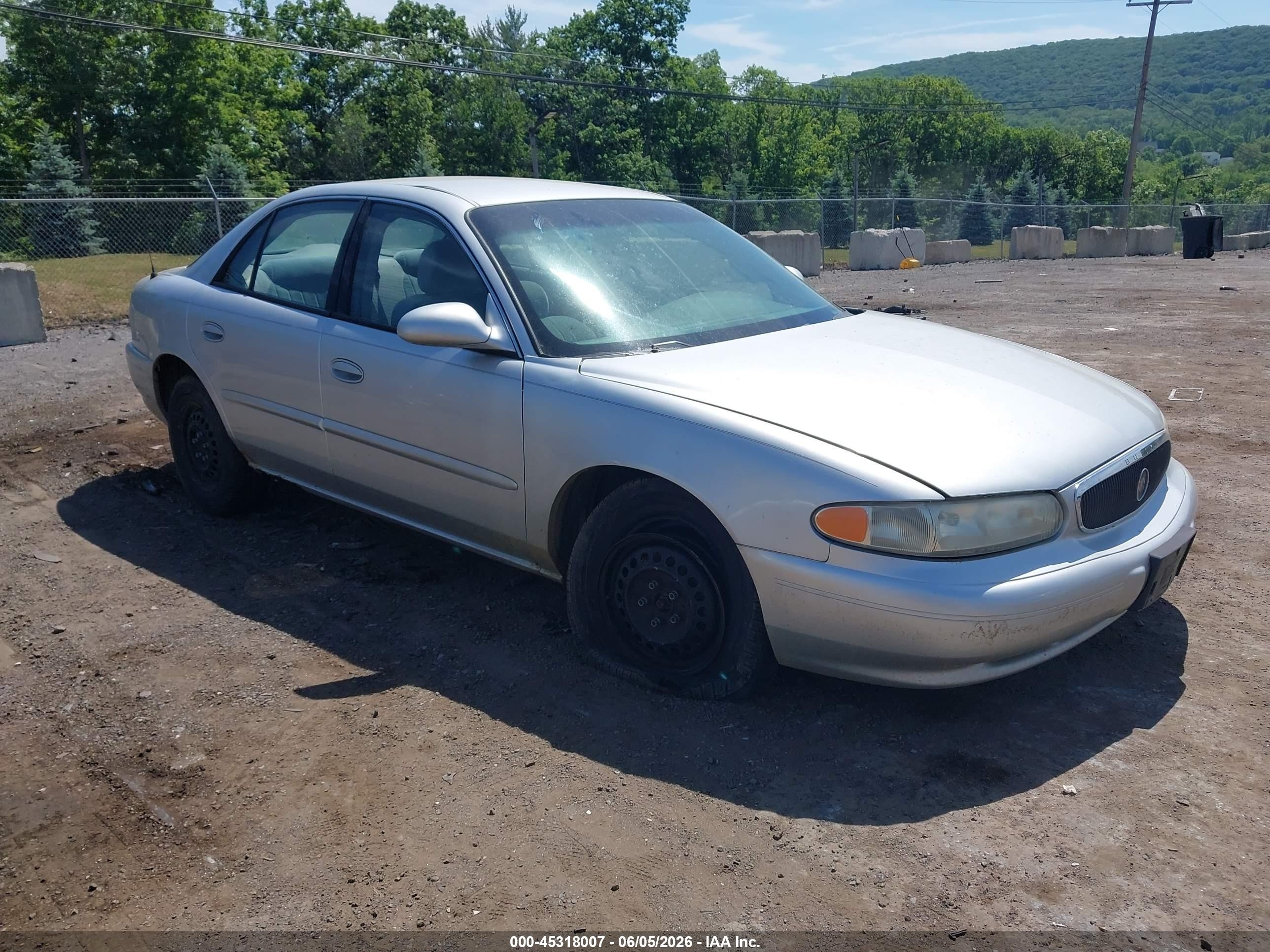 2005 Buick Century   Silver vin: 2G4WS52J051128009