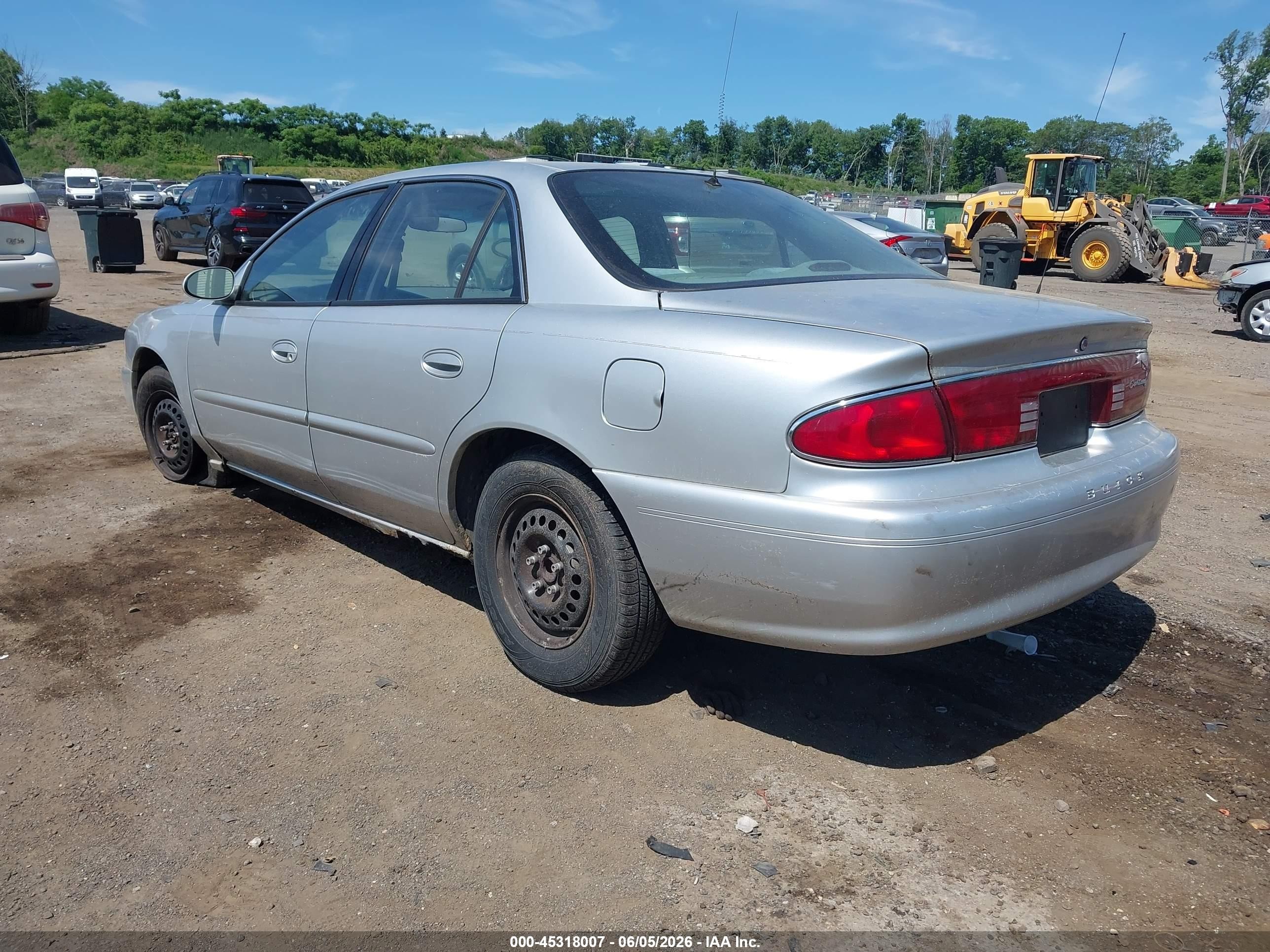 2005 Buick Century   Silver vin: 2G4WS52J051128009