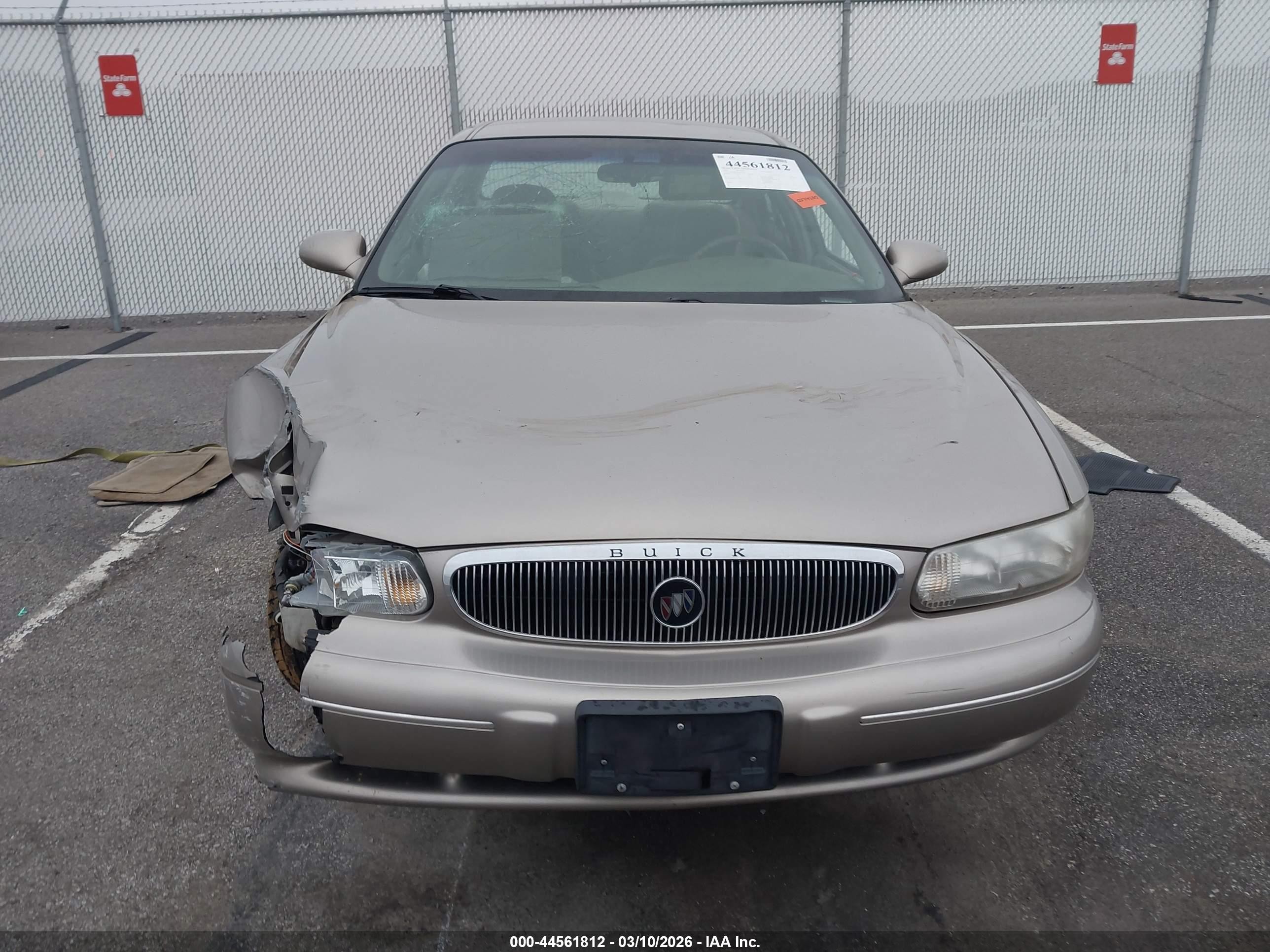 2001 Buick Century Custom Tan vin: 2G4WS52J111165547