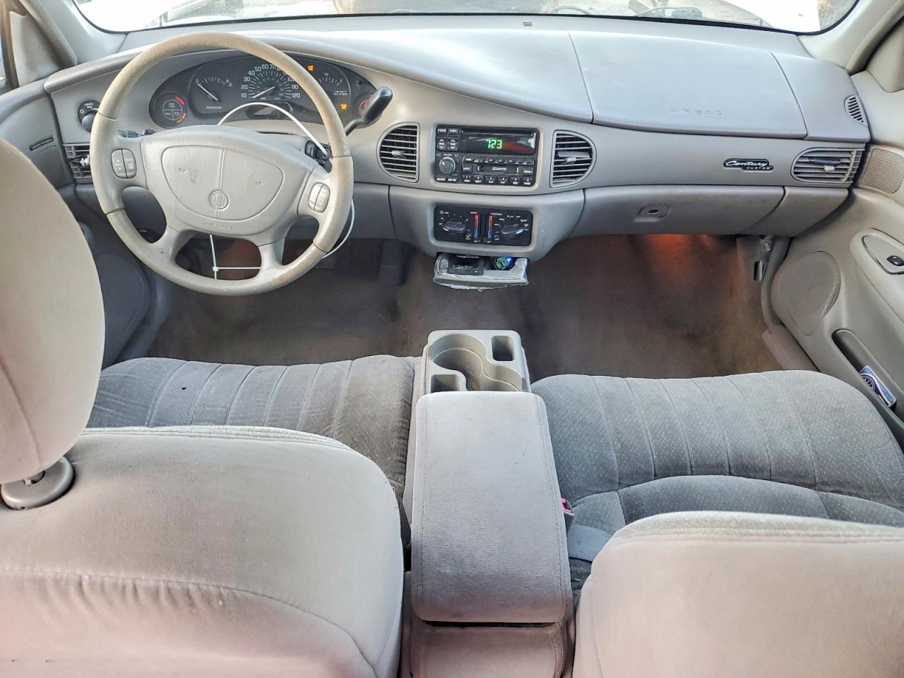 2002 Buick Century Custom Silver vin: 2G4WS52J121160835