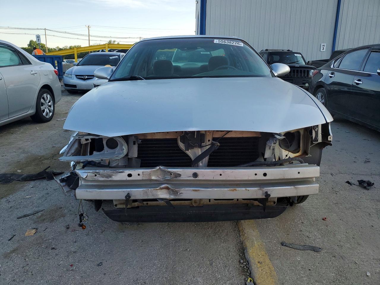 2002 Buick Century Custom Silver vin: 2G4WS52J121160835