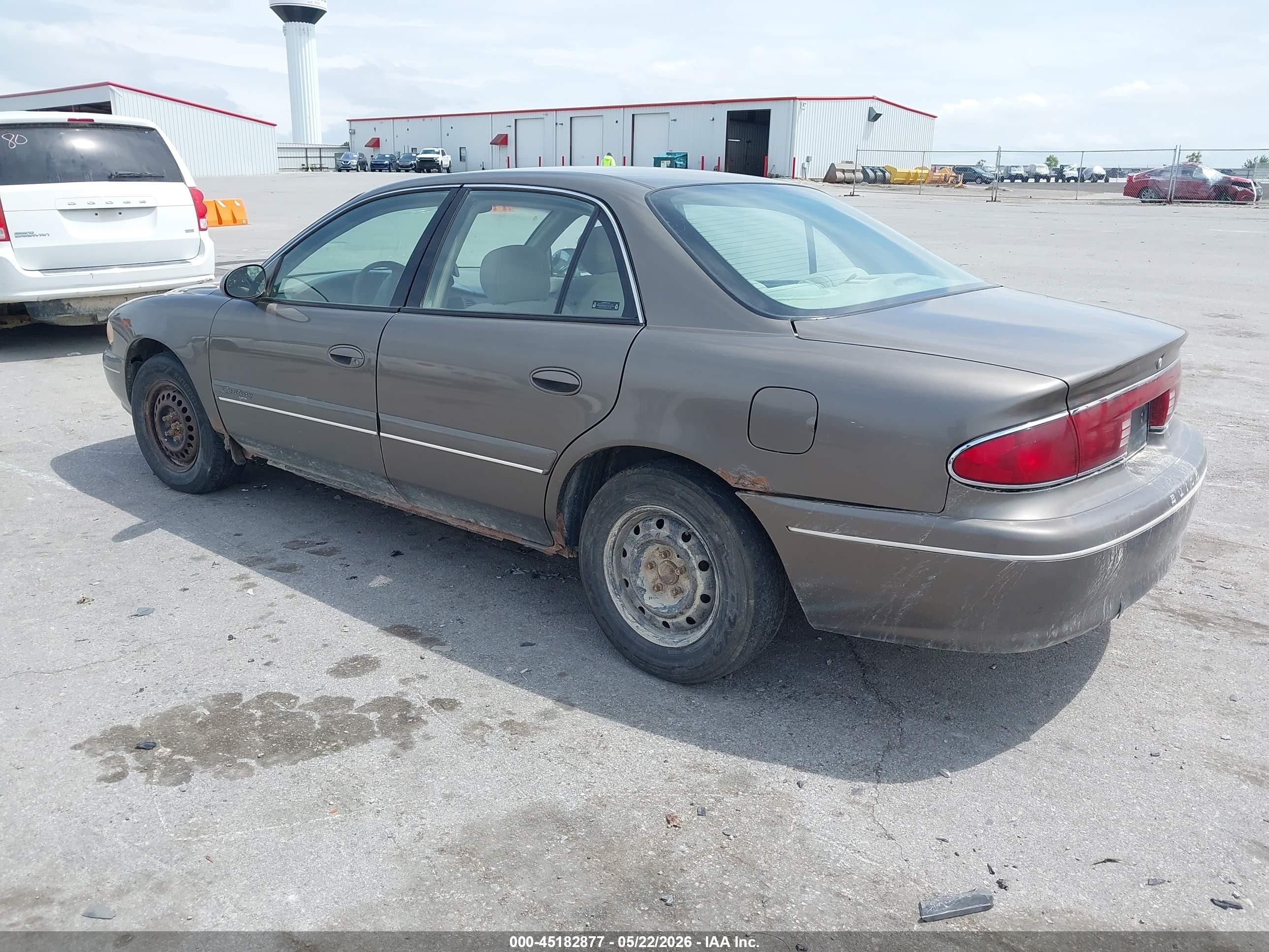 2002 Buick Century Custom Brown vin: 2G4WS52J121235226
