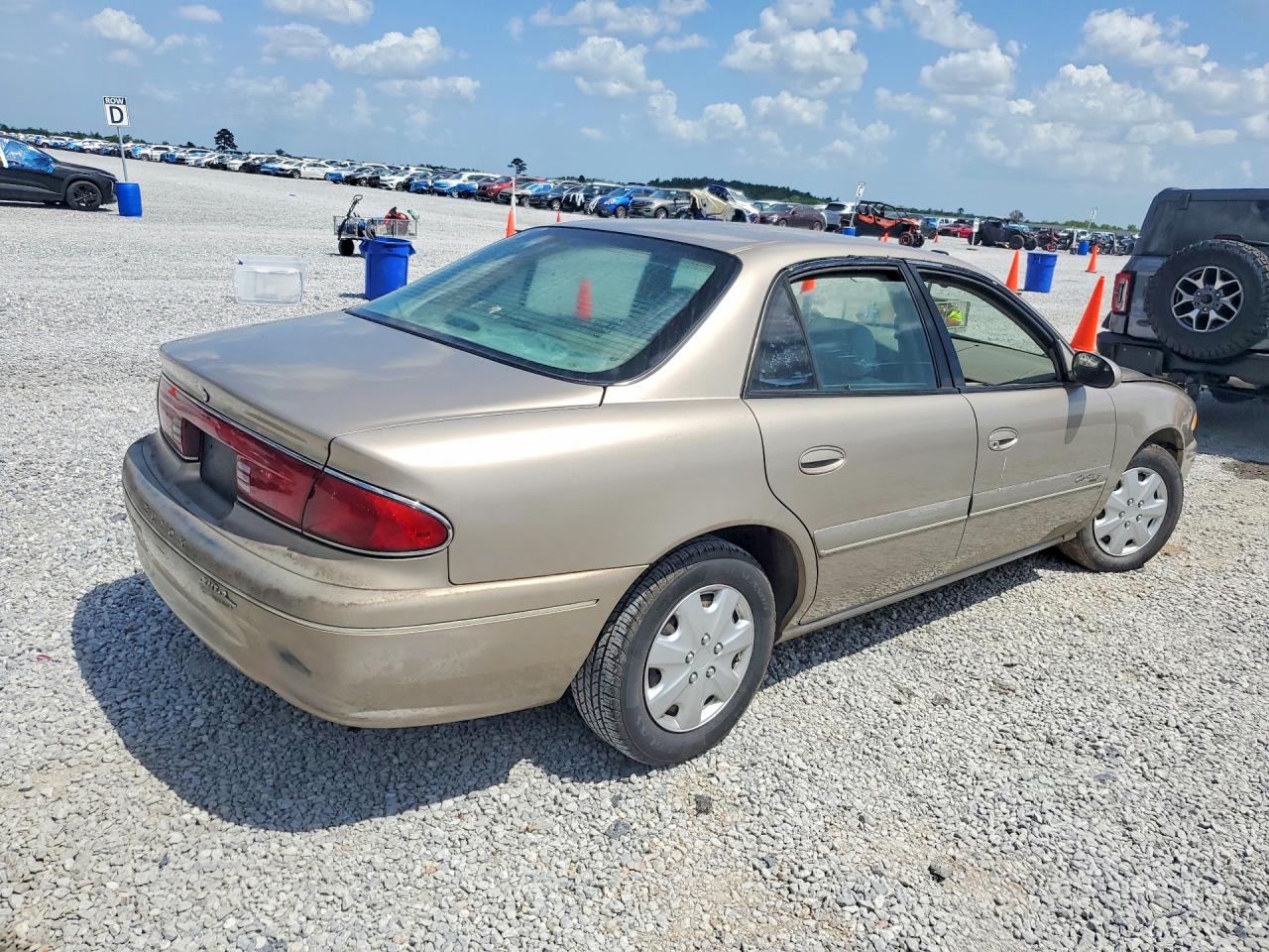 2002 Buick Century Custom Gold vin: 2G4WS52J121275600