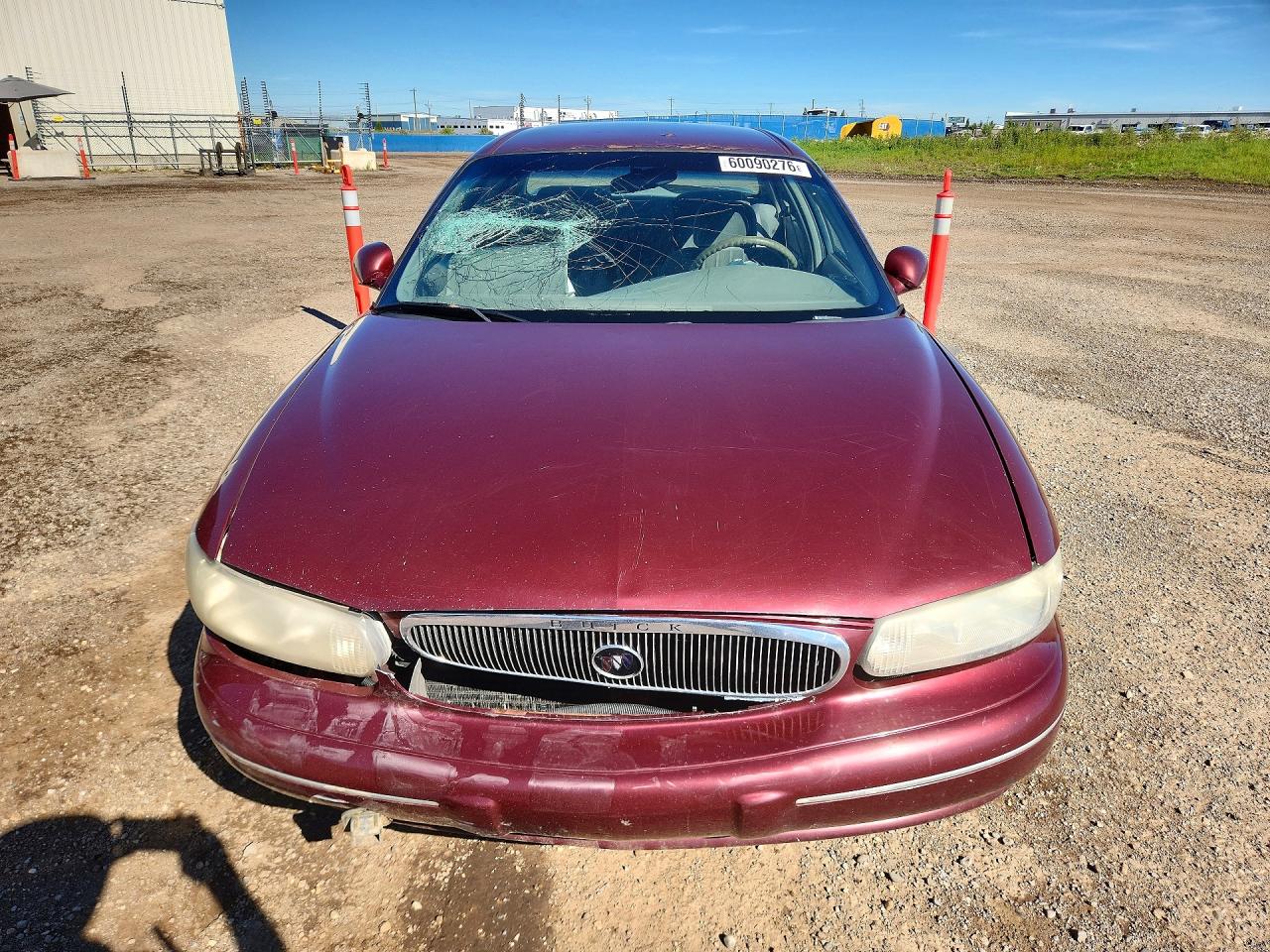 2002 Buick Century Custom Burgundy vin: 2G4WS52J121279548