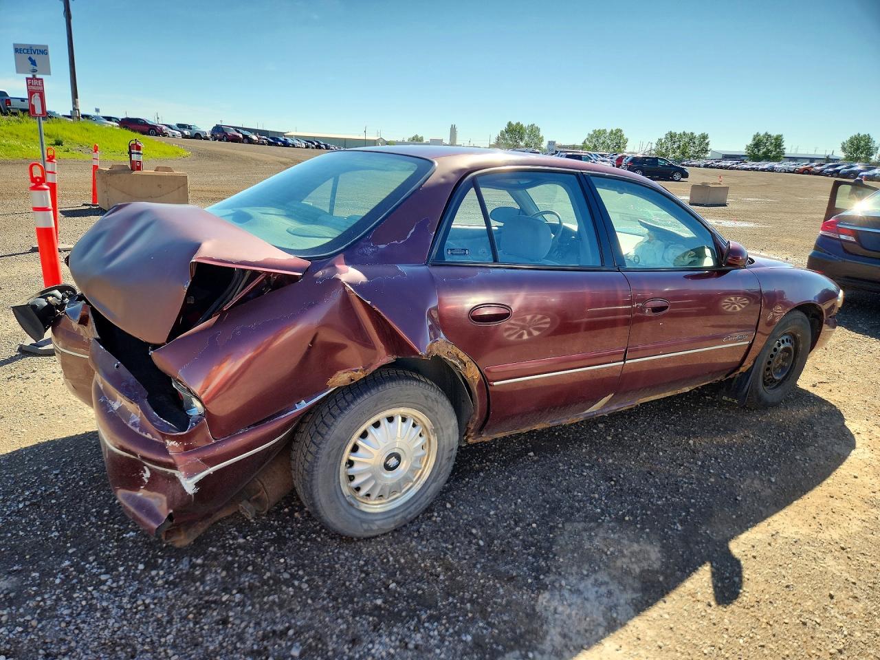 2002 Buick Century Custom Burgundy vin: 2G4WS52J121279548