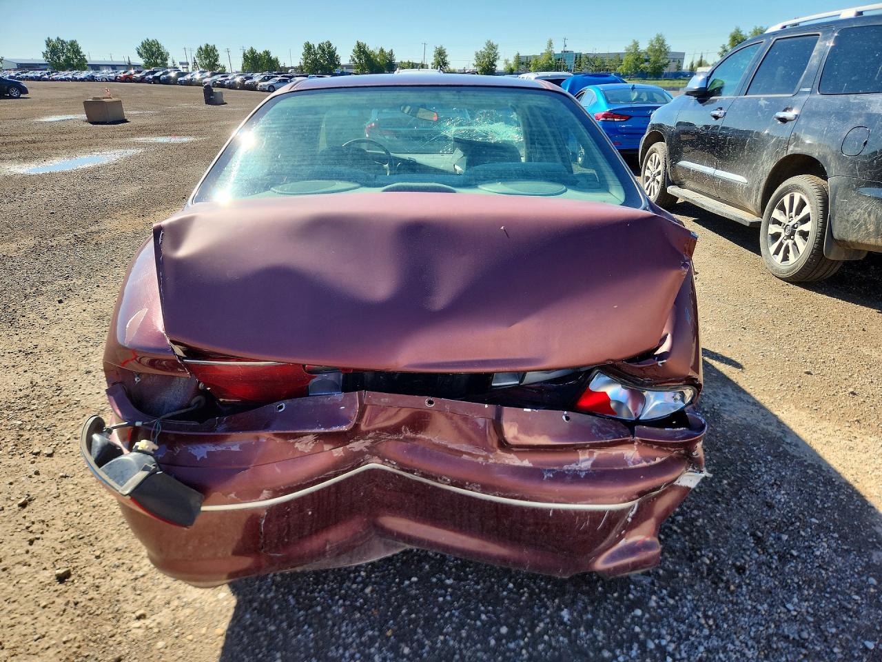 2002 Buick Century Custom Burgundy vin: 2G4WS52J121279548