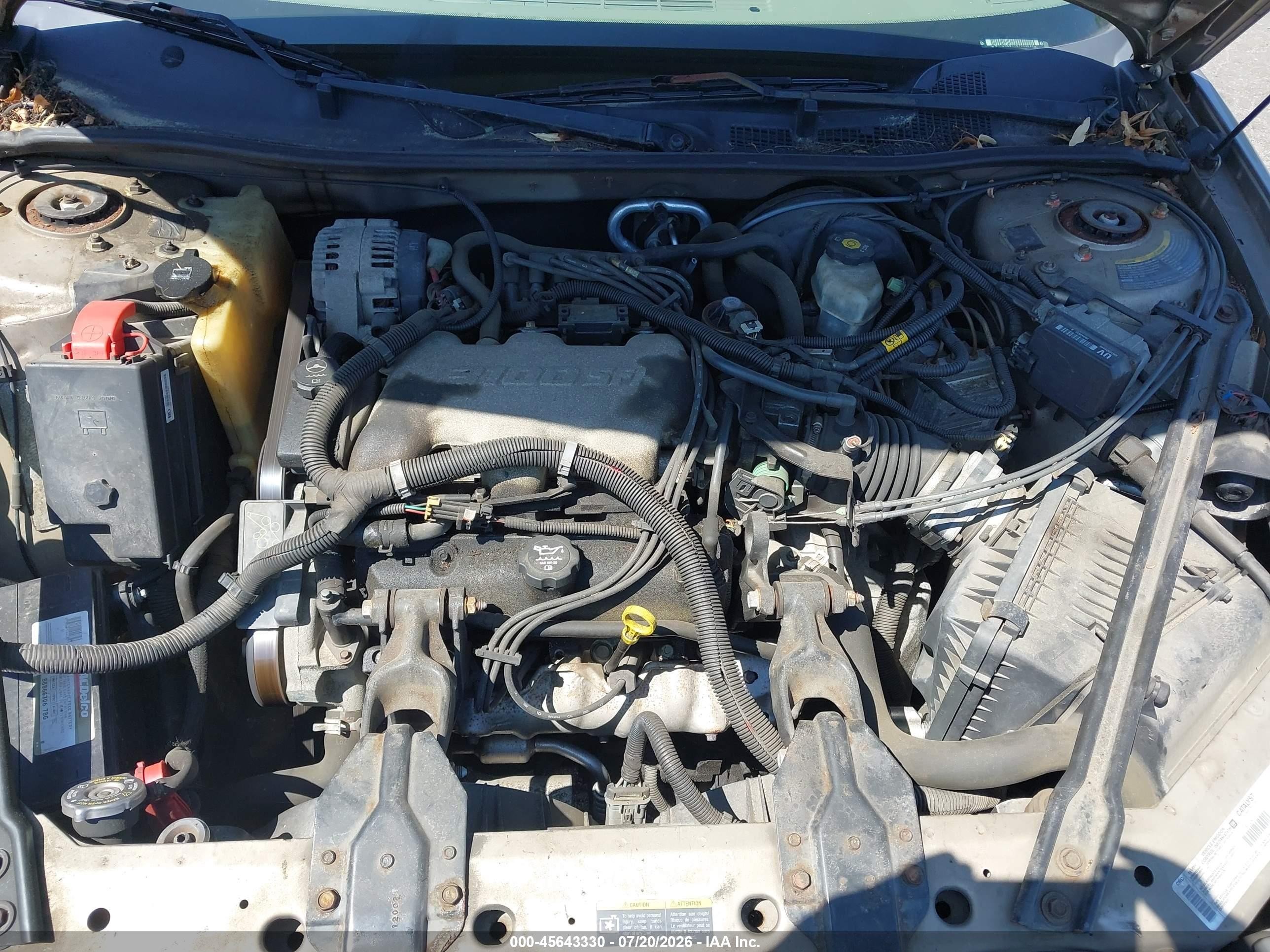 2002 Buick Century Custom Gray vin: 2G4WS52J121289965