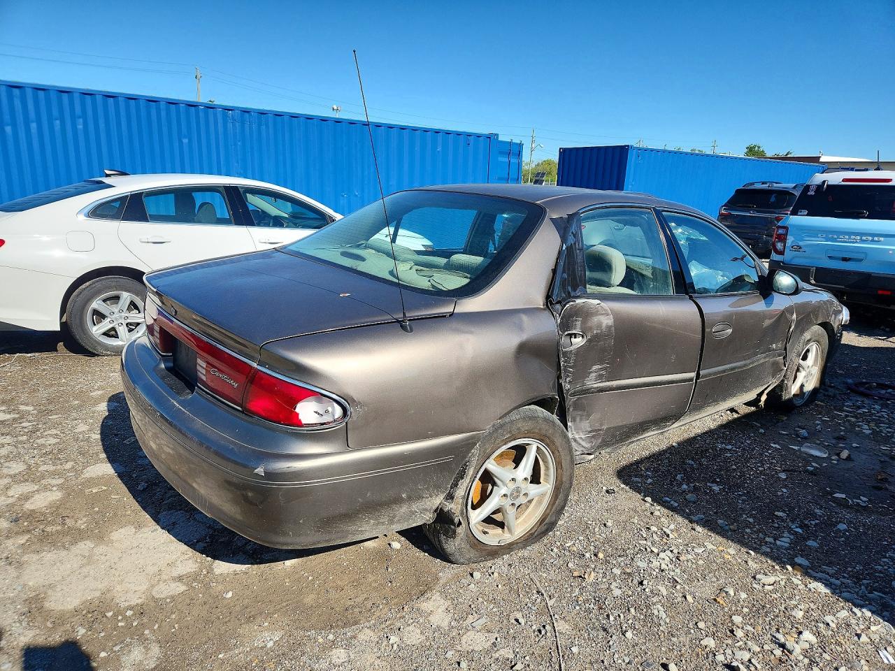 2004 Buick Century Custom Золотой vin: 2G4WS52J141180277