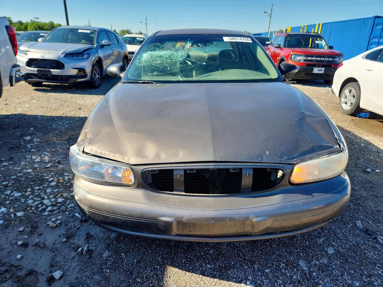 2004 Buick Century Custom Золотой vin: 2G4WS52J141180277