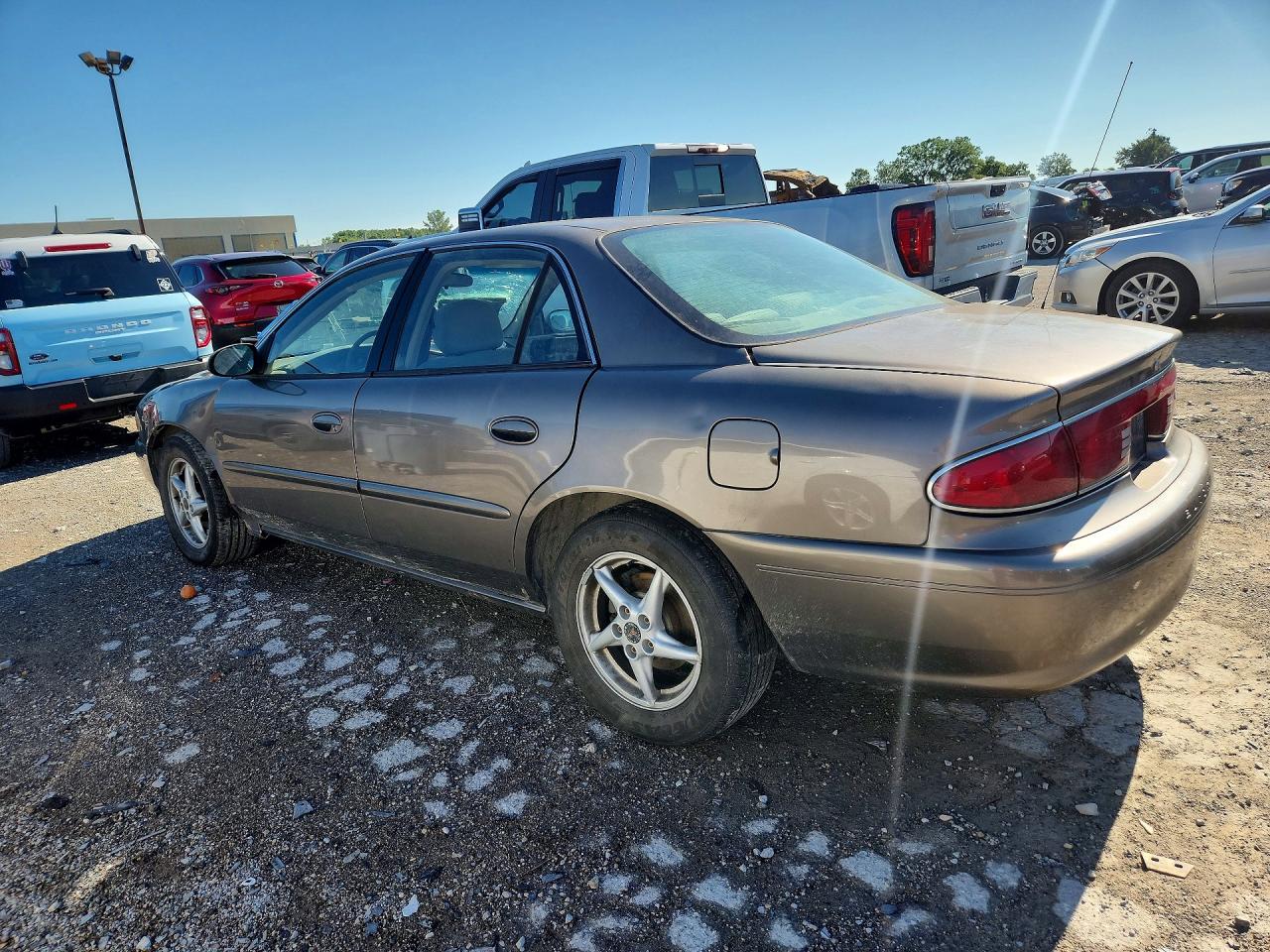 2004 Buick Century Custom Золотой vin: 2G4WS52J141180277