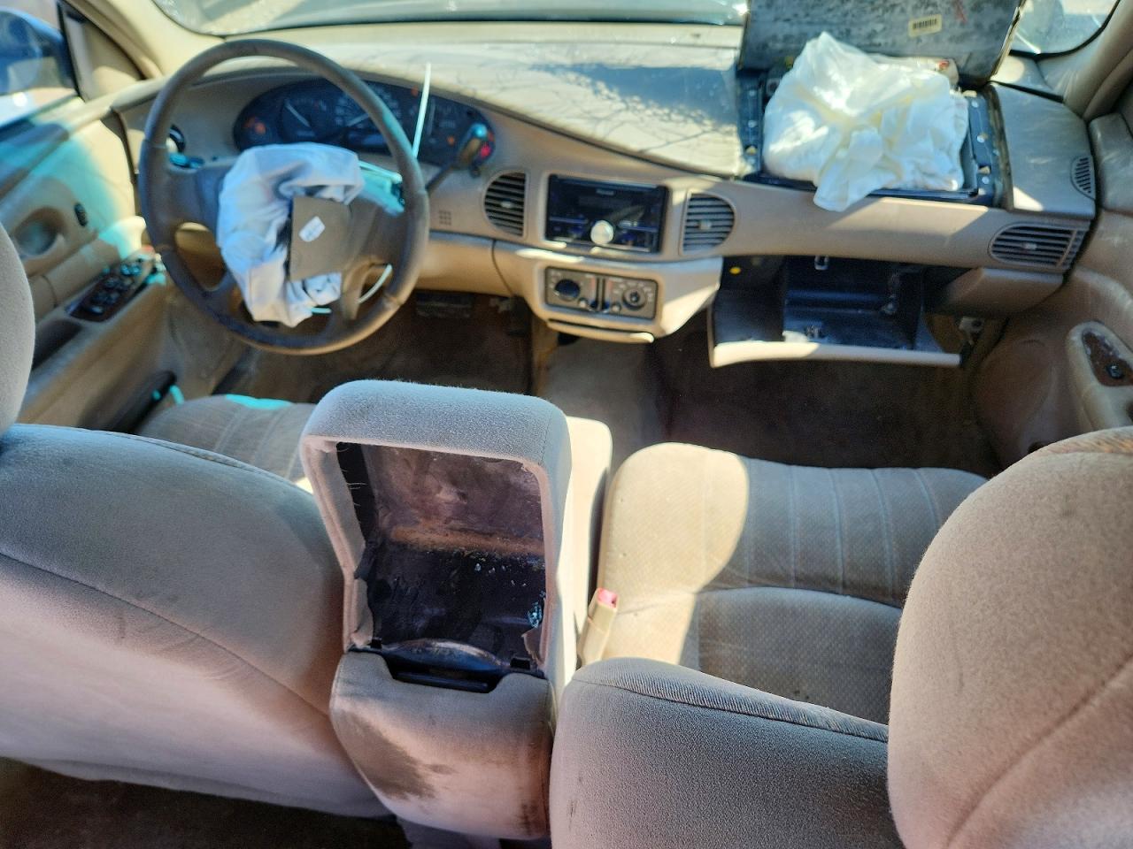 2004 Buick Century Custom Золотой vin: 2G4WS52J141180277
