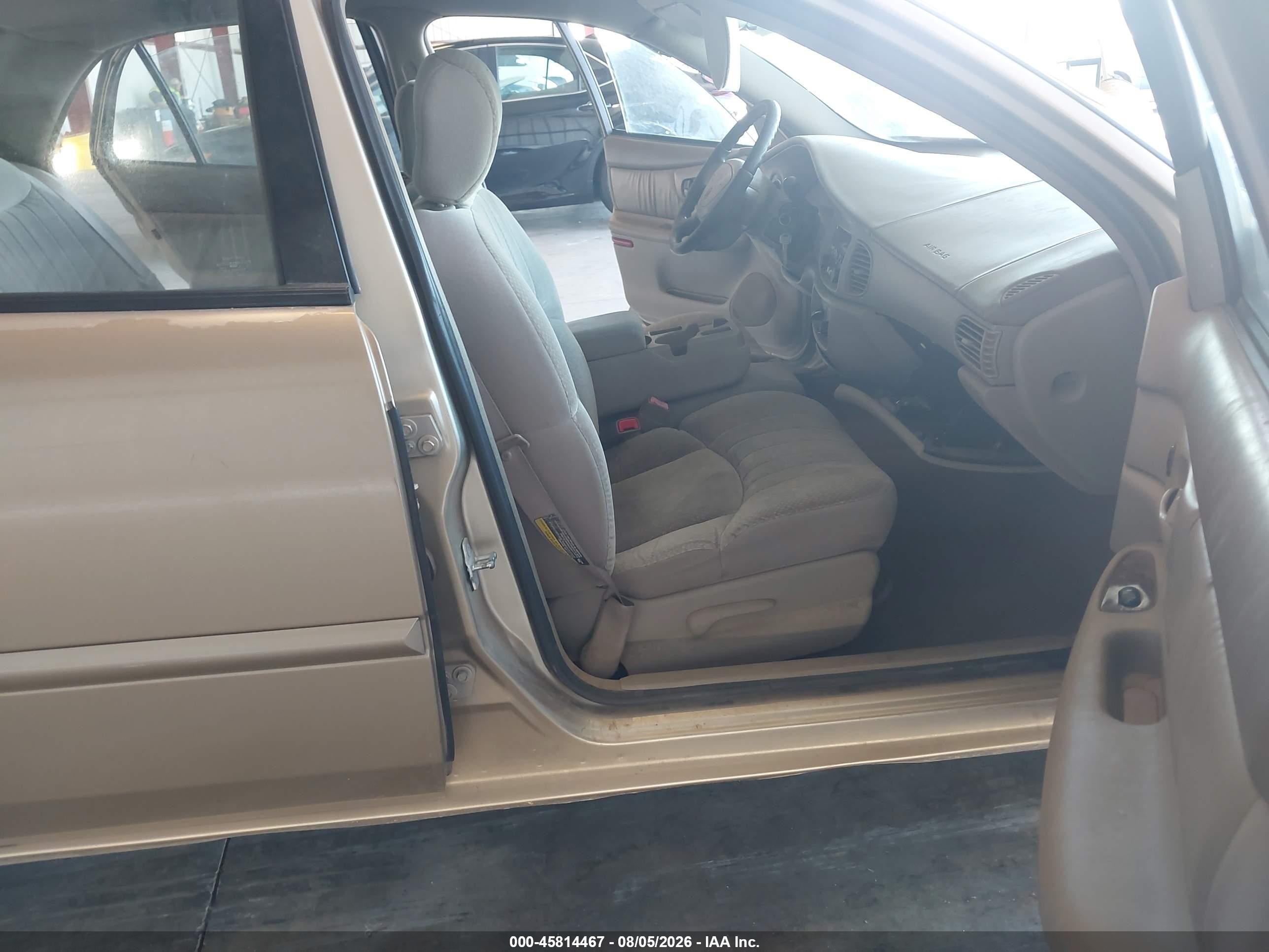 2004 Buick Century   Tan vin: 2G4WS52J141257651