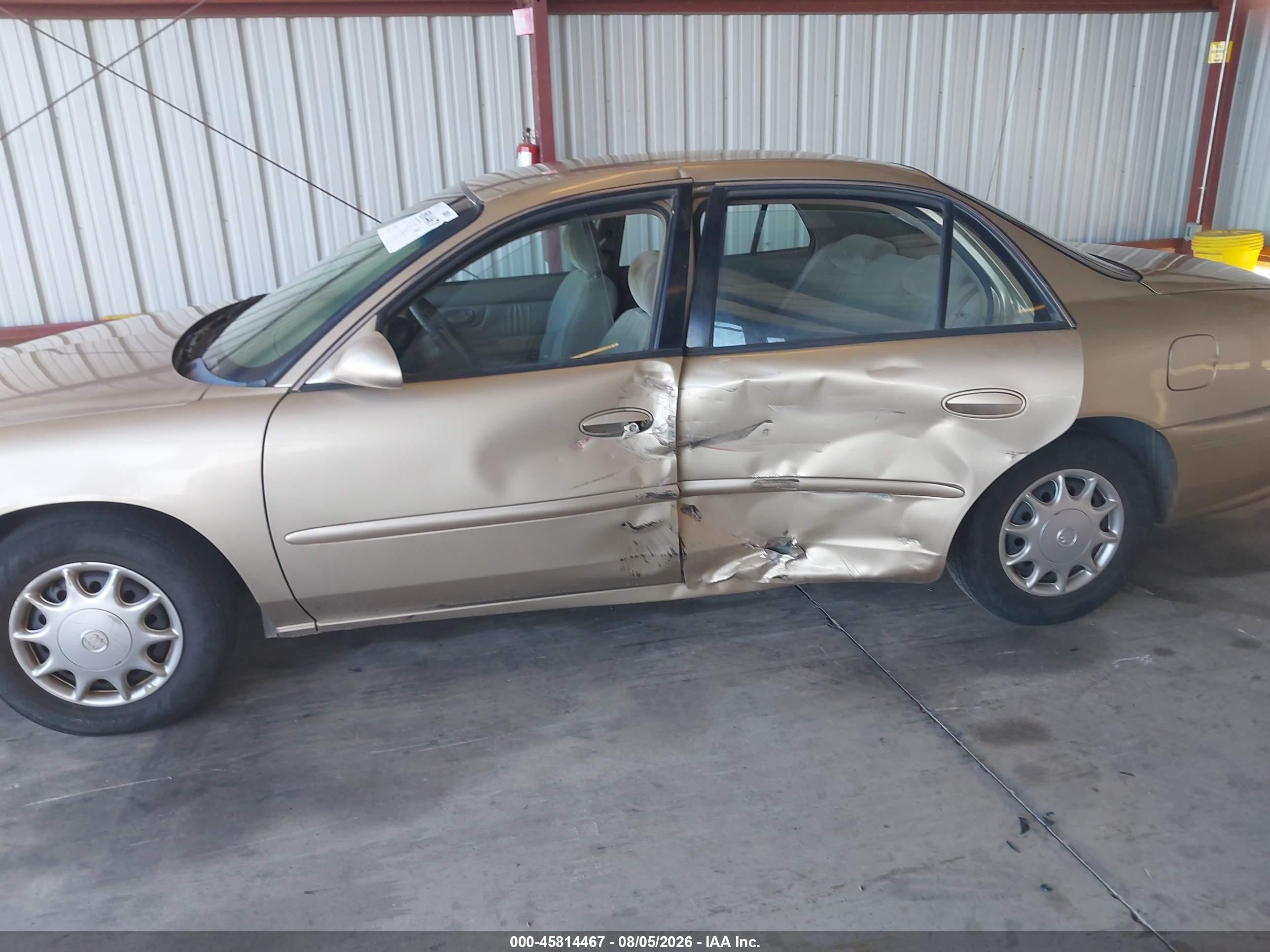 2004 Buick Century   Tan vin: 2G4WS52J141257651