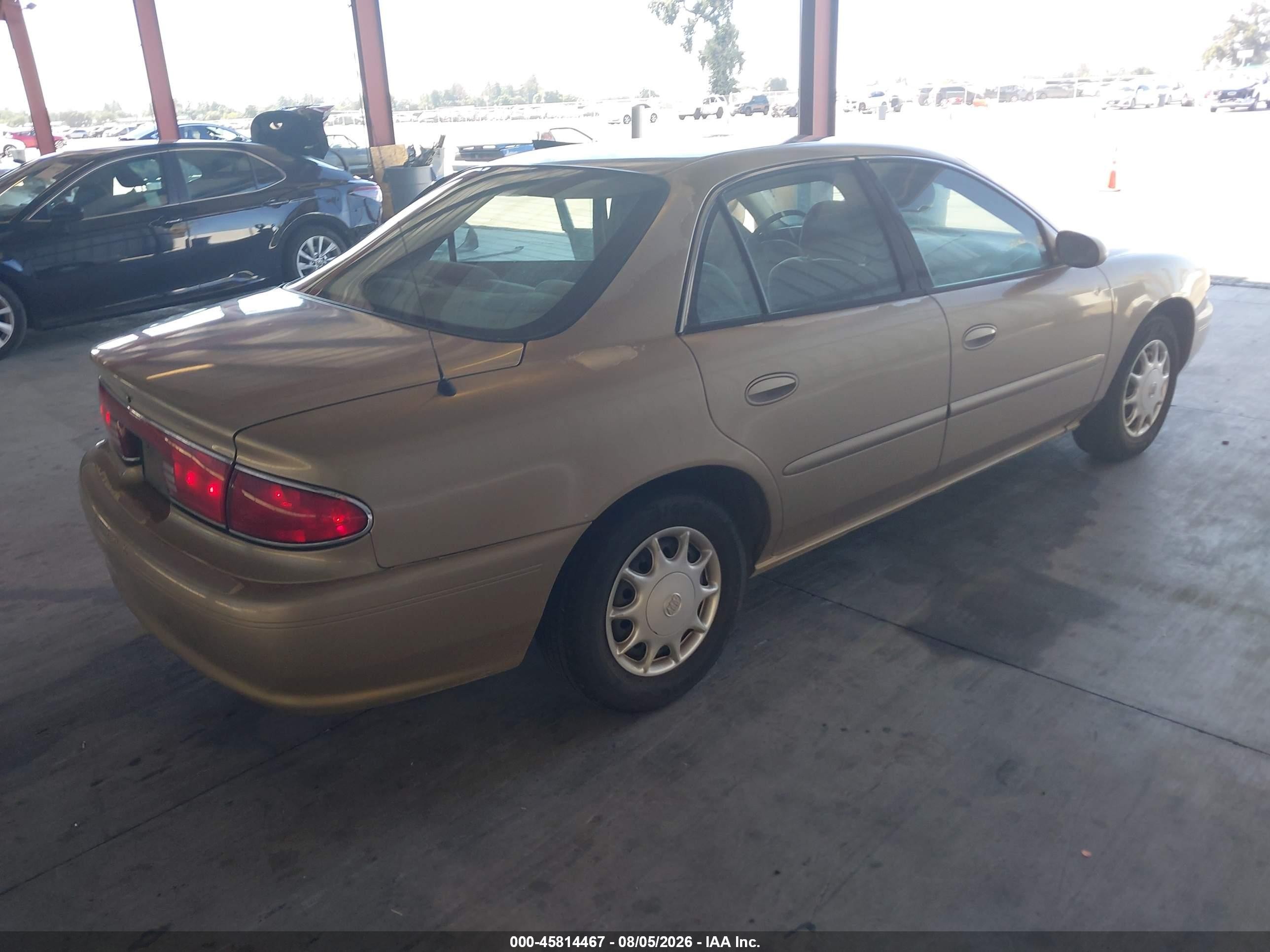 2004 Buick Century   Tan vin: 2G4WS52J141257651