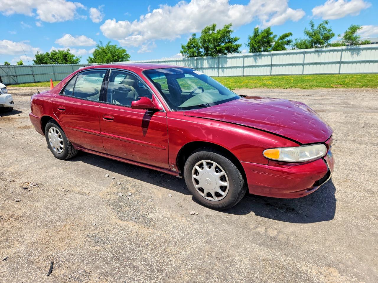2005 Buick Century Custom Red vin: 2G4WS52J151115723