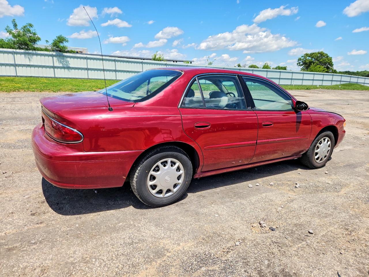2005 Buick Century Custom Red vin: 2G4WS52J151115723