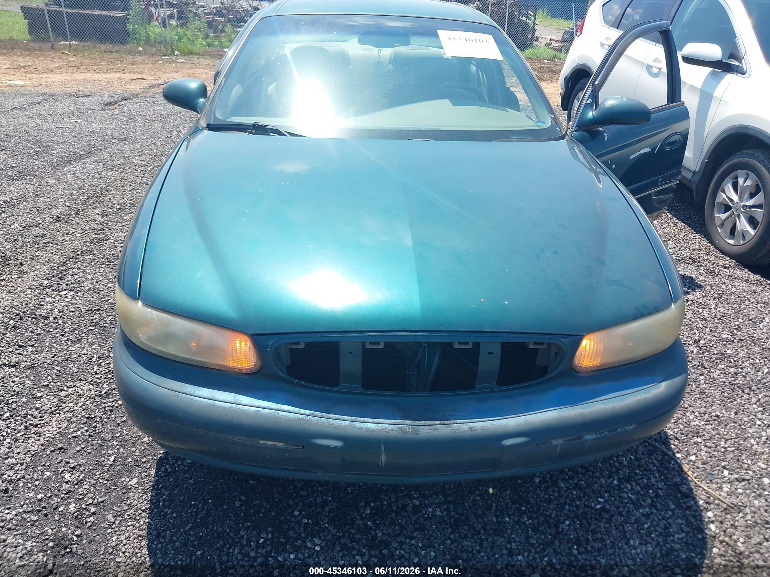 2000 Buick Century Custom Green vin: 2G4WS52J1Y1102474