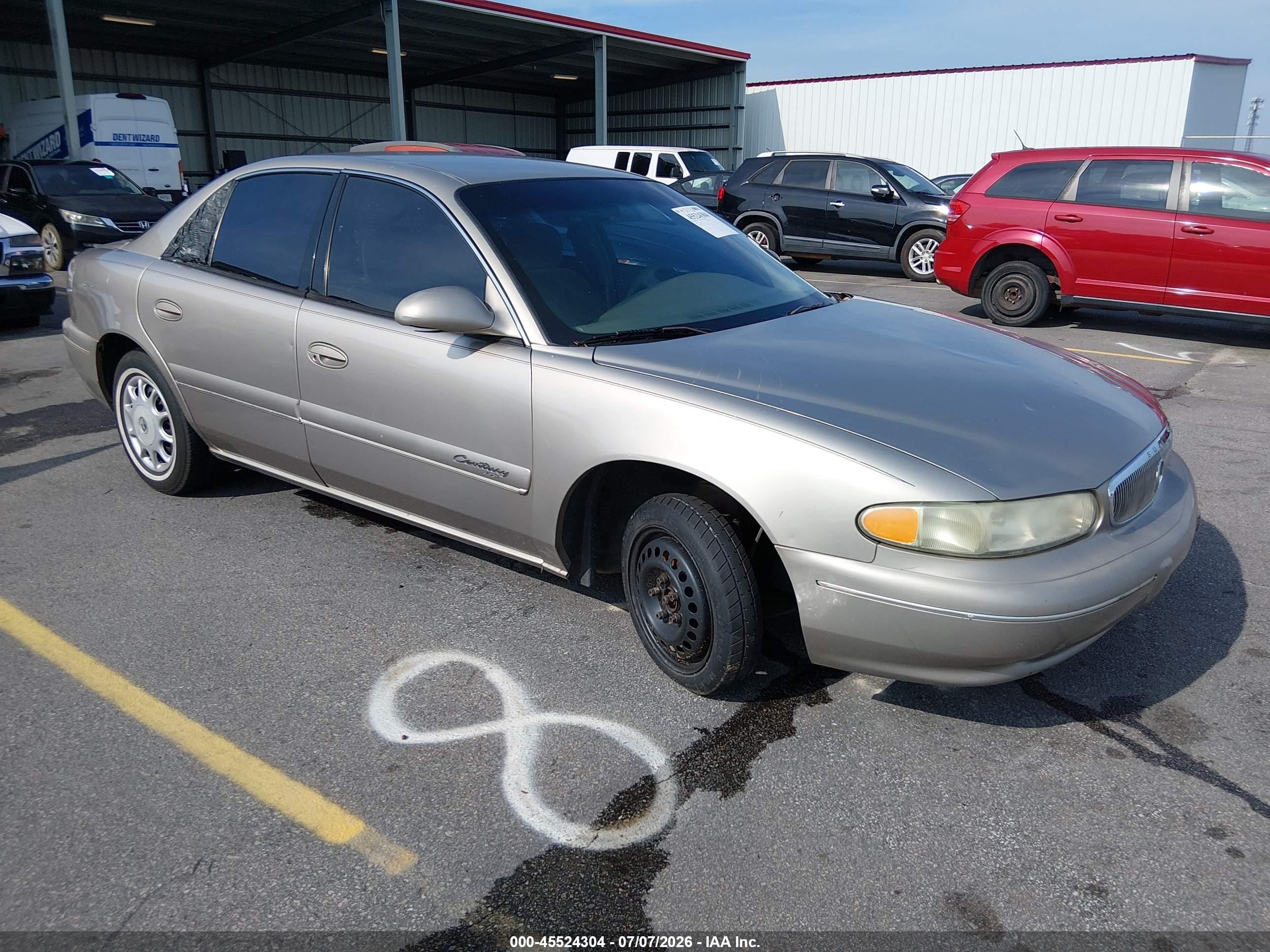 2001 Buick Century Custom Cream vin: 2G4WS52J211199769