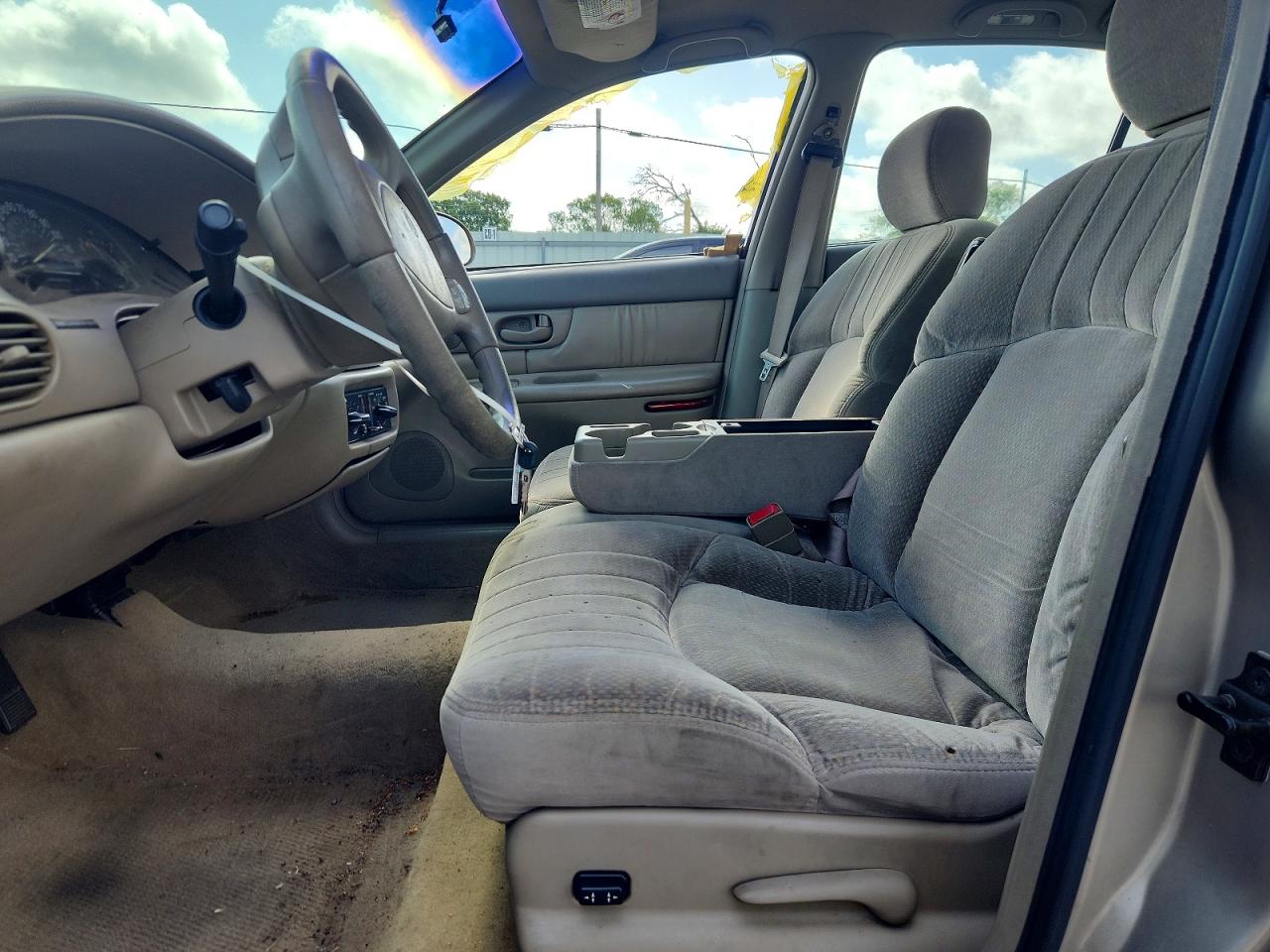 2001 Buick Century Custom Beige vin: 2G4WS52J211262062