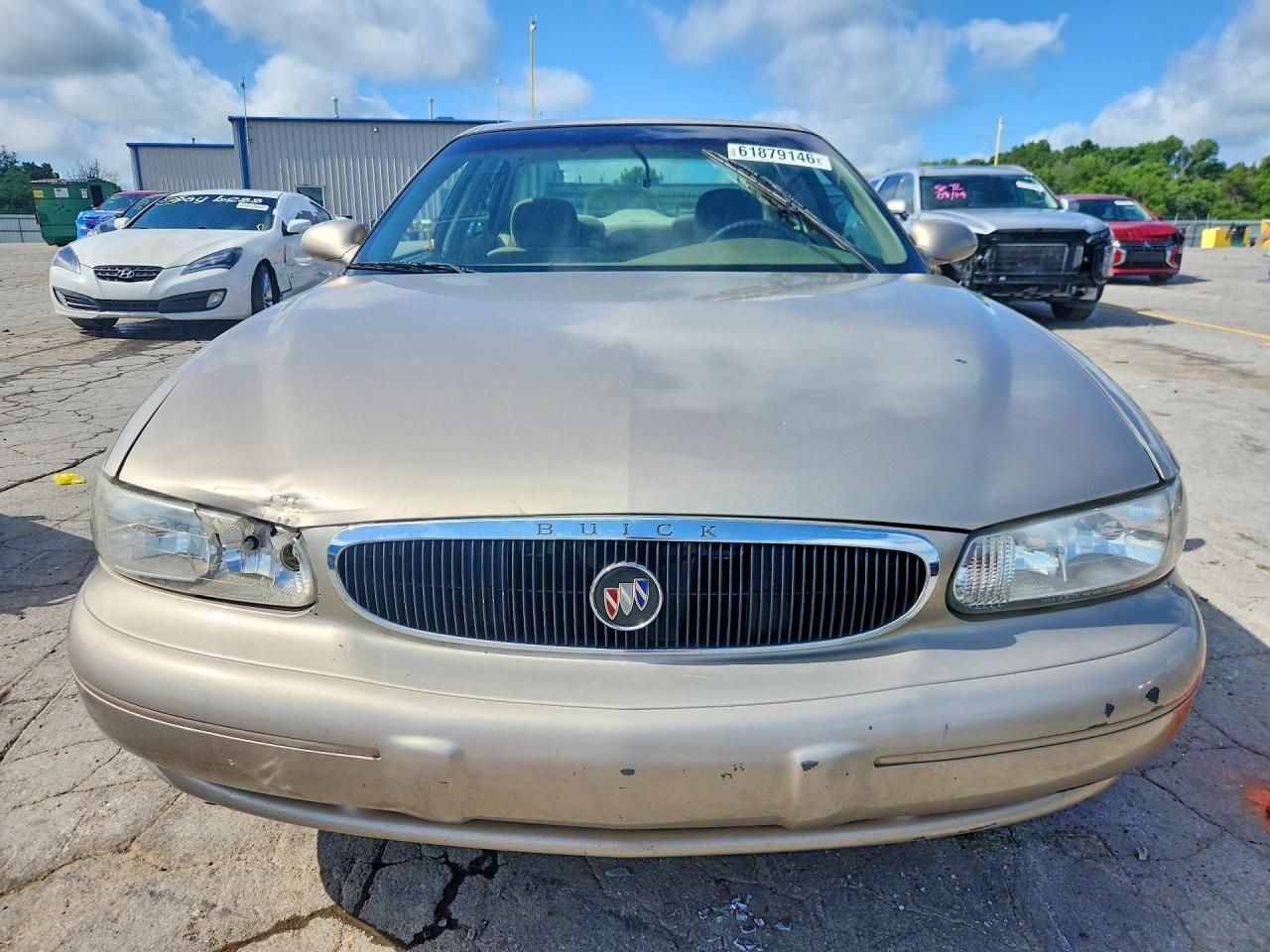 2001 Buick Century Custom Beige vin: 2G4WS52J211262062