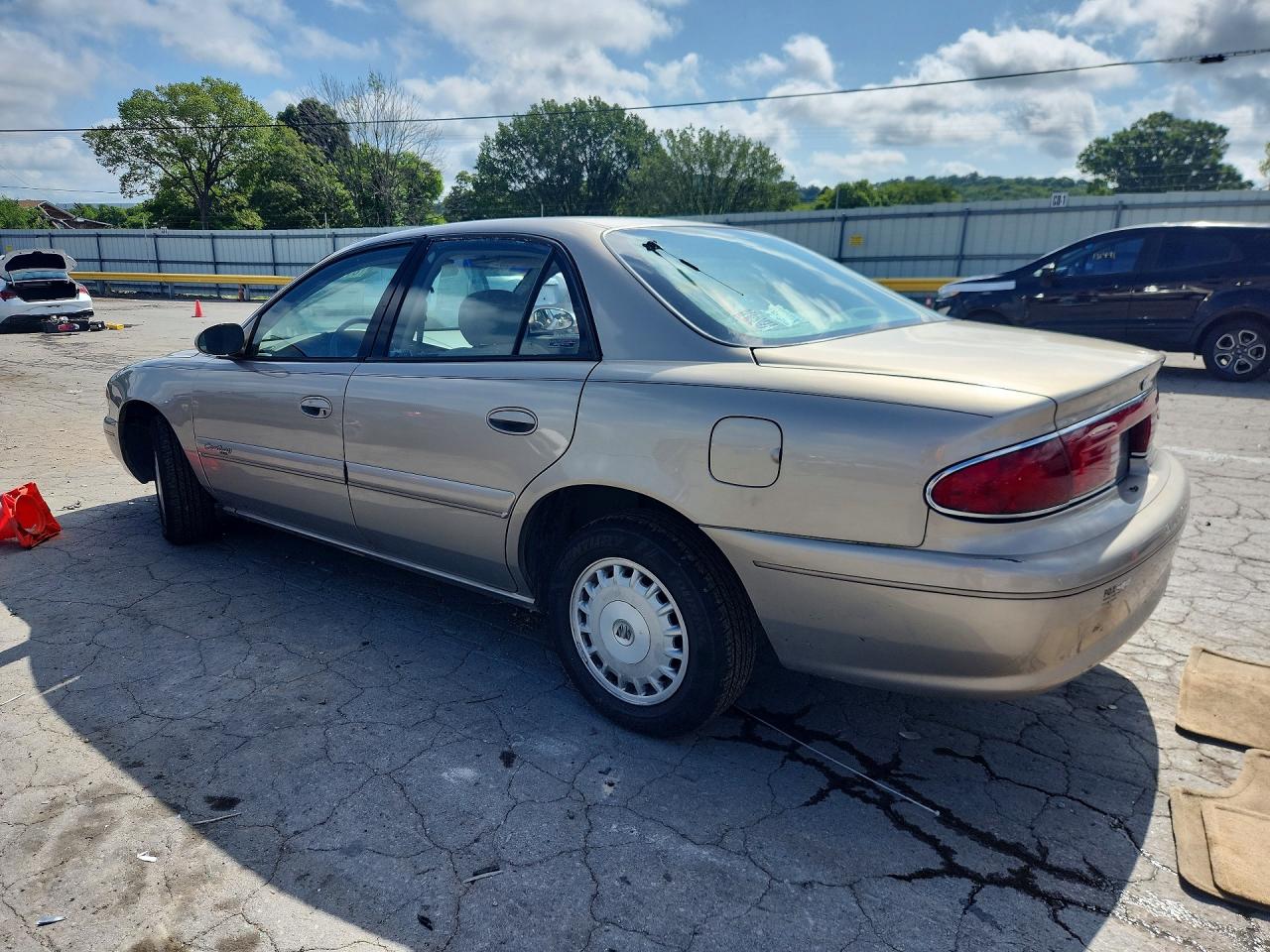 2001 Buick Century Custom Beige vin: 2G4WS52J211262062