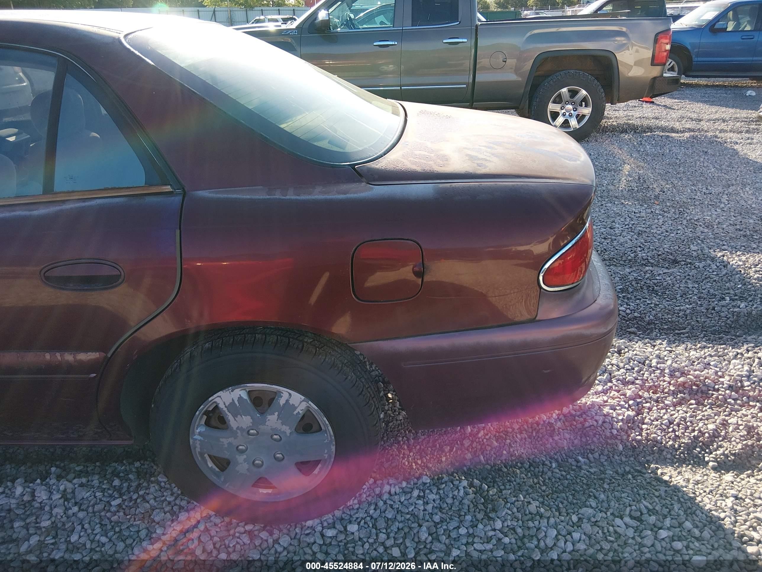 2002 Buick Century Custom Burgundy vin: 2G4WS52J221113796