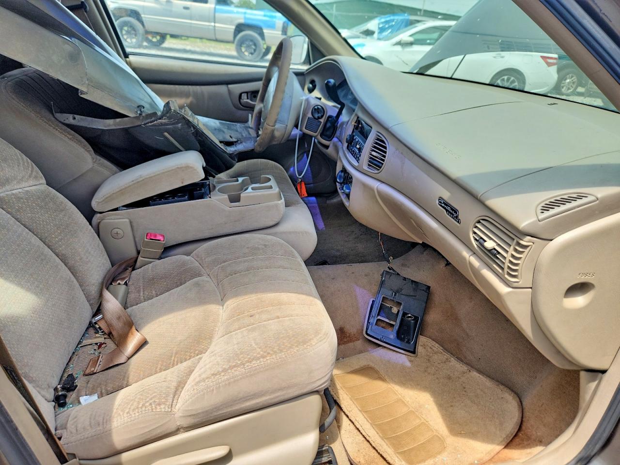 2002 Buick Century Custom Silver vin: 2G4WS52J221129786