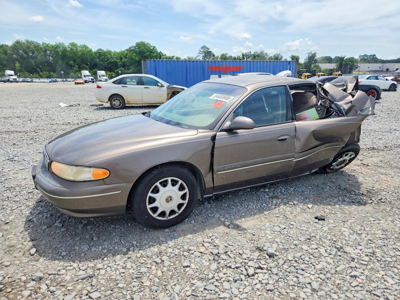 2002 Buick Century Custom Silver vin: 2G4WS52J221129786