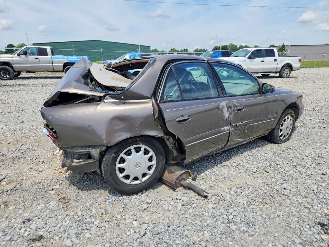 2002 Buick Century Custom Silver vin: 2G4WS52J221129786
