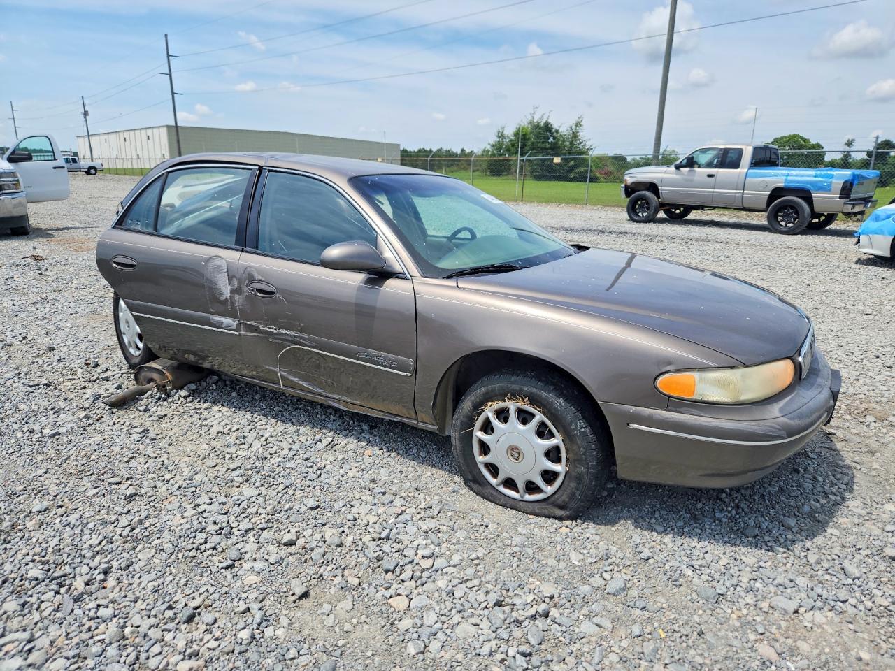 2002 Buick Century Custom Silver vin: 2G4WS52J221129786