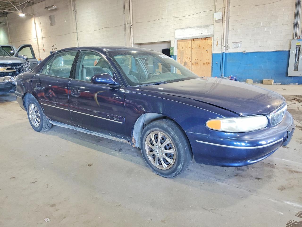 2002 Buick Century Custom Blue vin: 2G4WS52J221288341