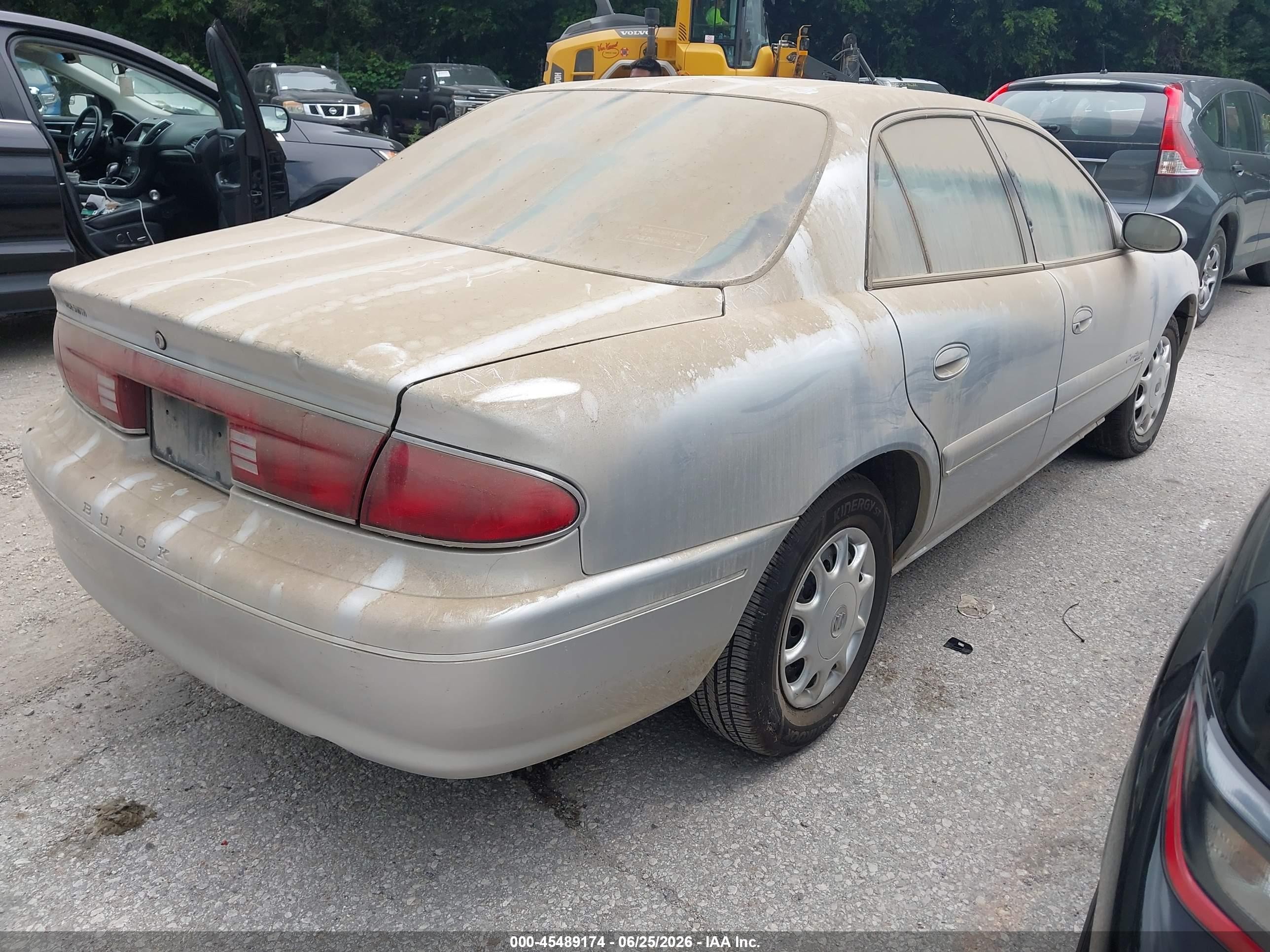 2002 Buick Century Custom Gray vin: 2G4WS52J221290316