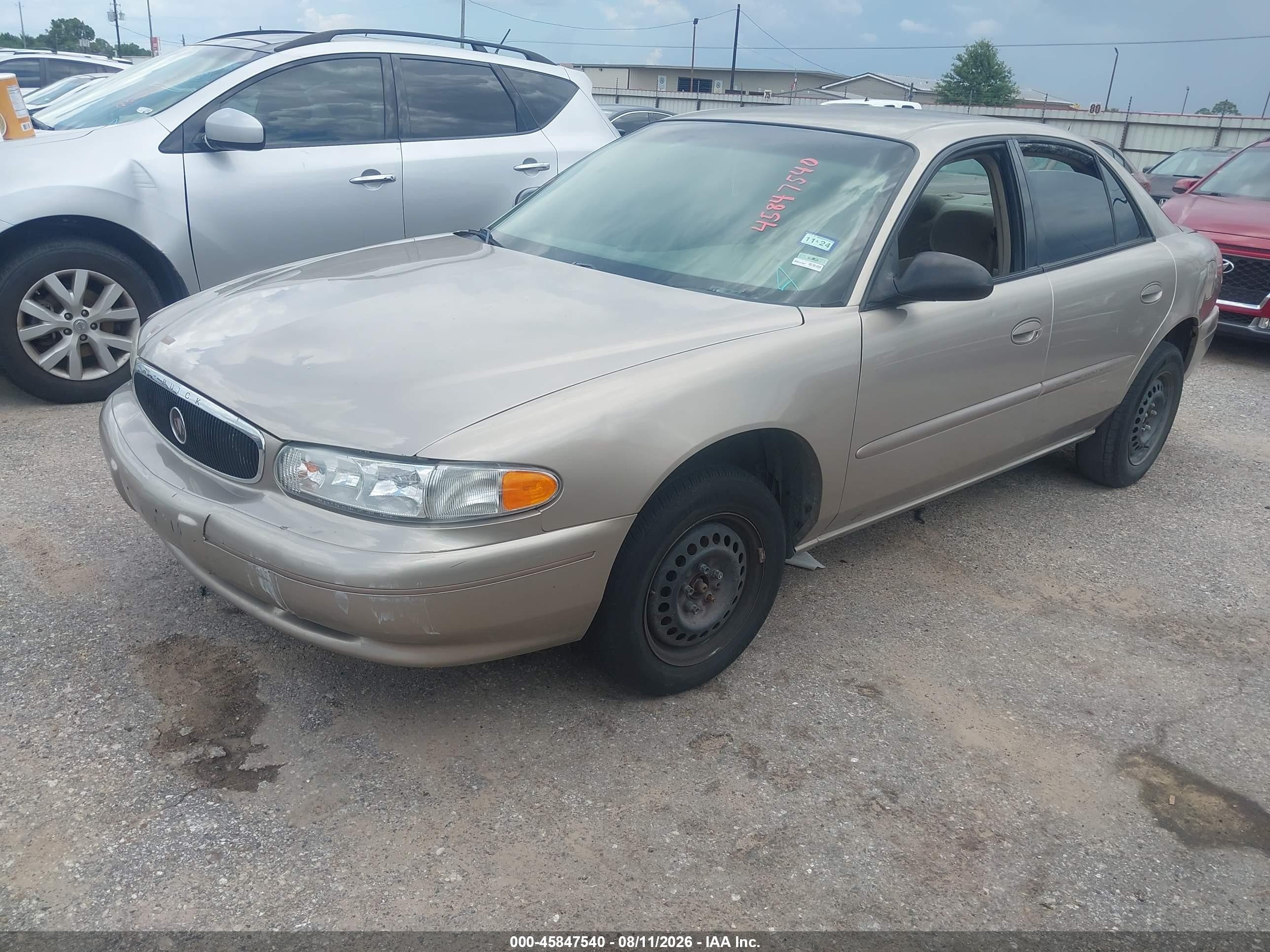 2003 Buick Century Custom Beige vin: 2G4WS52J231113766