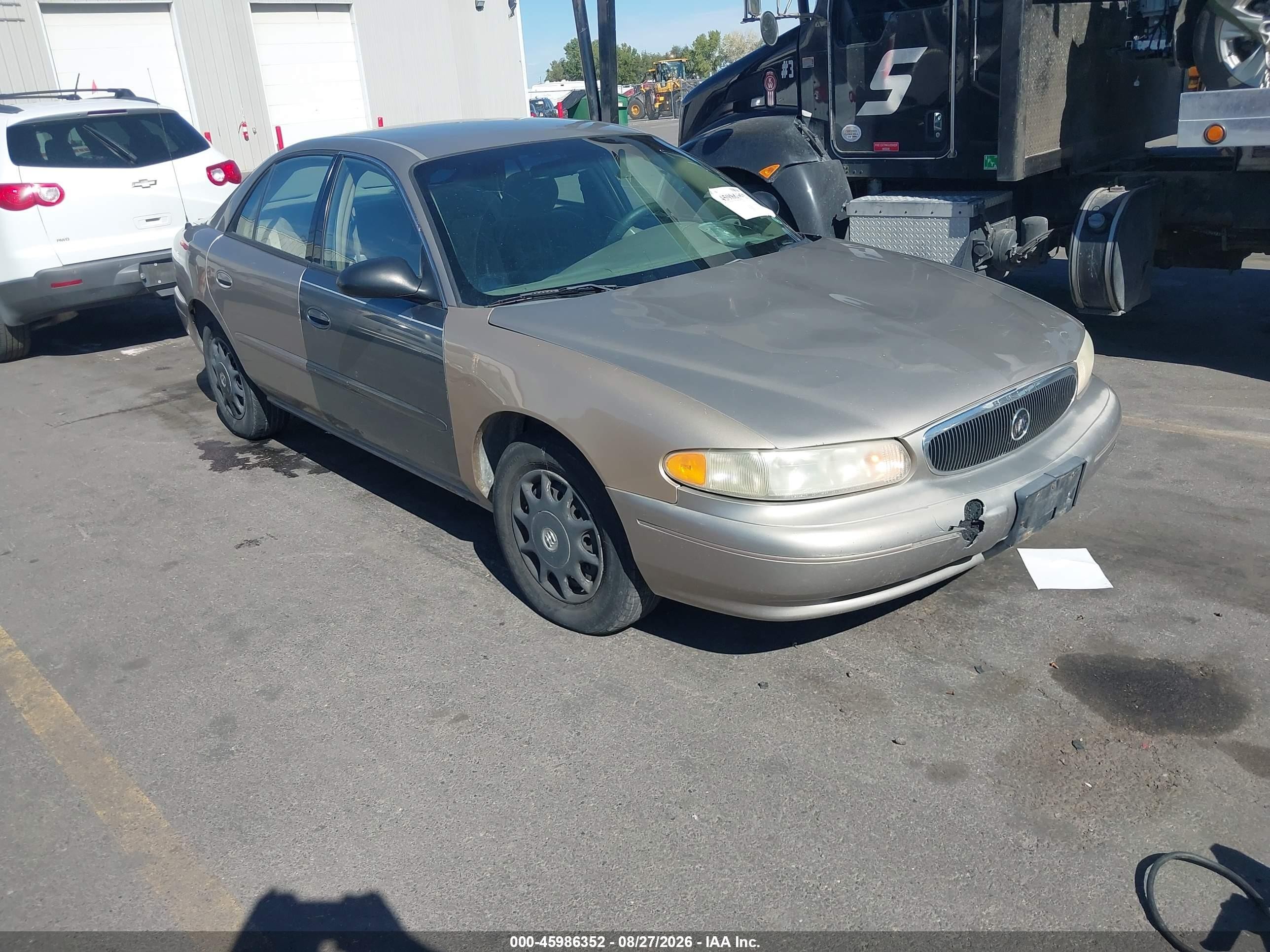 2003 Buick Century Custom Brown vin: 2G4WS52J231191108