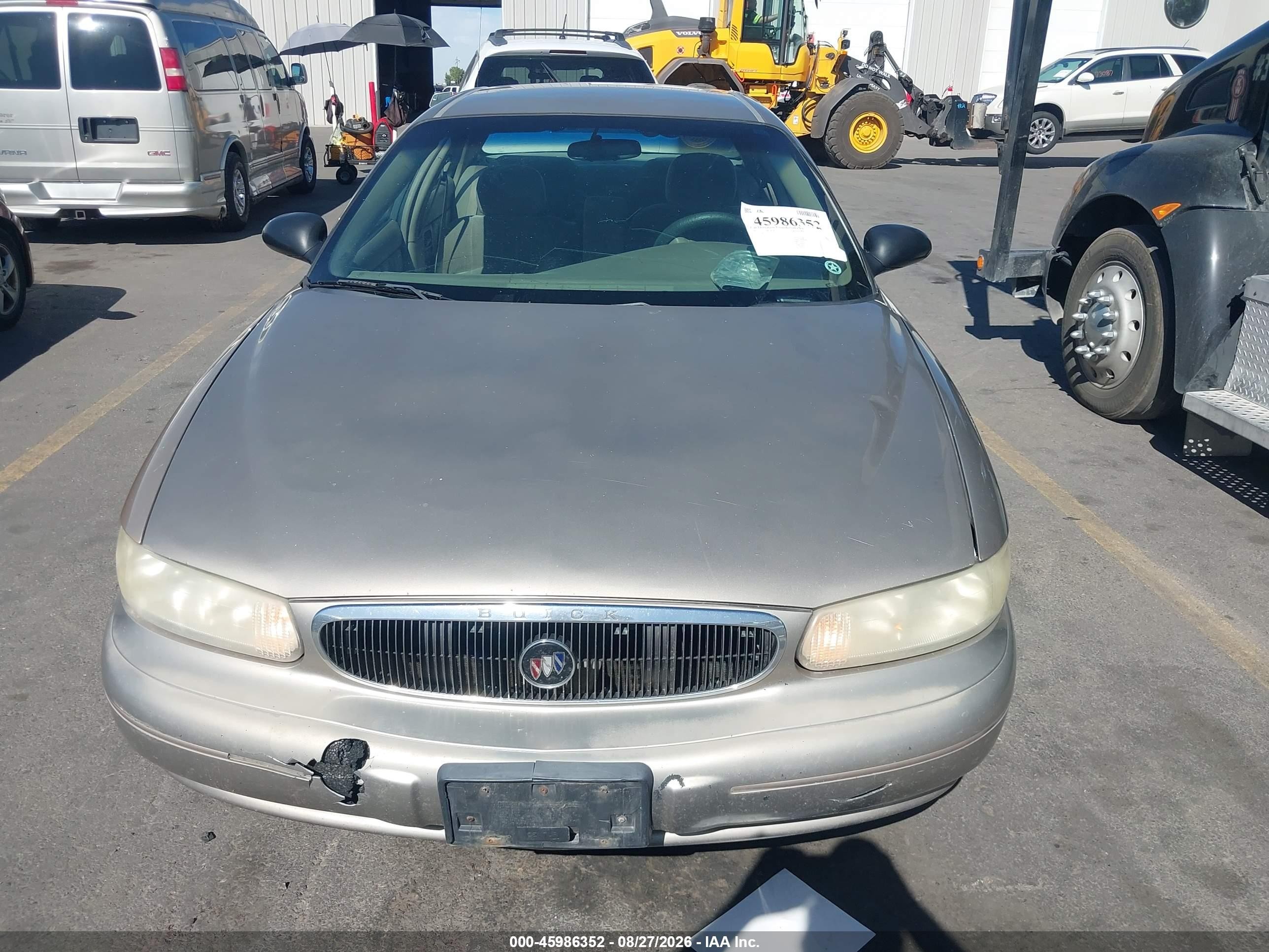 2003 Buick Century Custom Brown vin: 2G4WS52J231191108