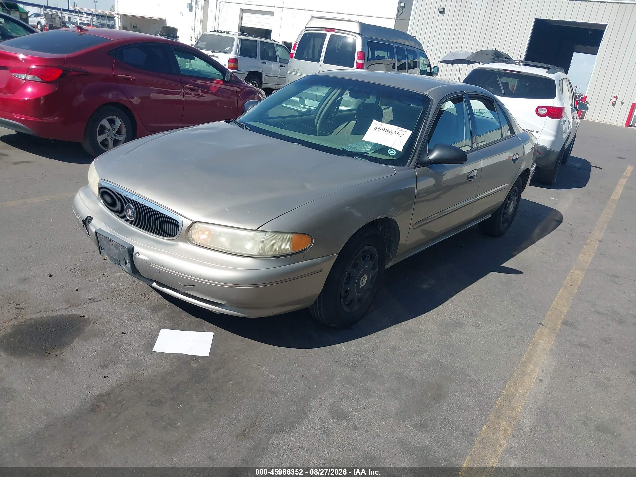 2003 Buick Century Custom Brown vin: 2G4WS52J231191108