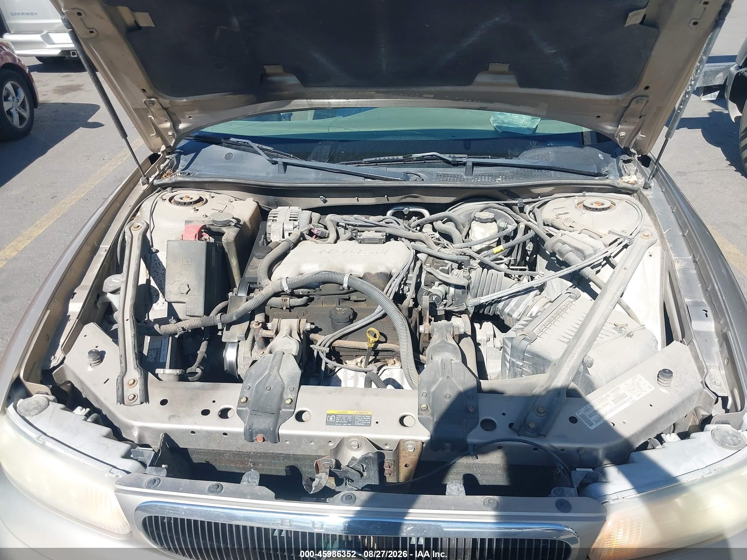 2003 Buick Century Custom Brown vin: 2G4WS52J231191108