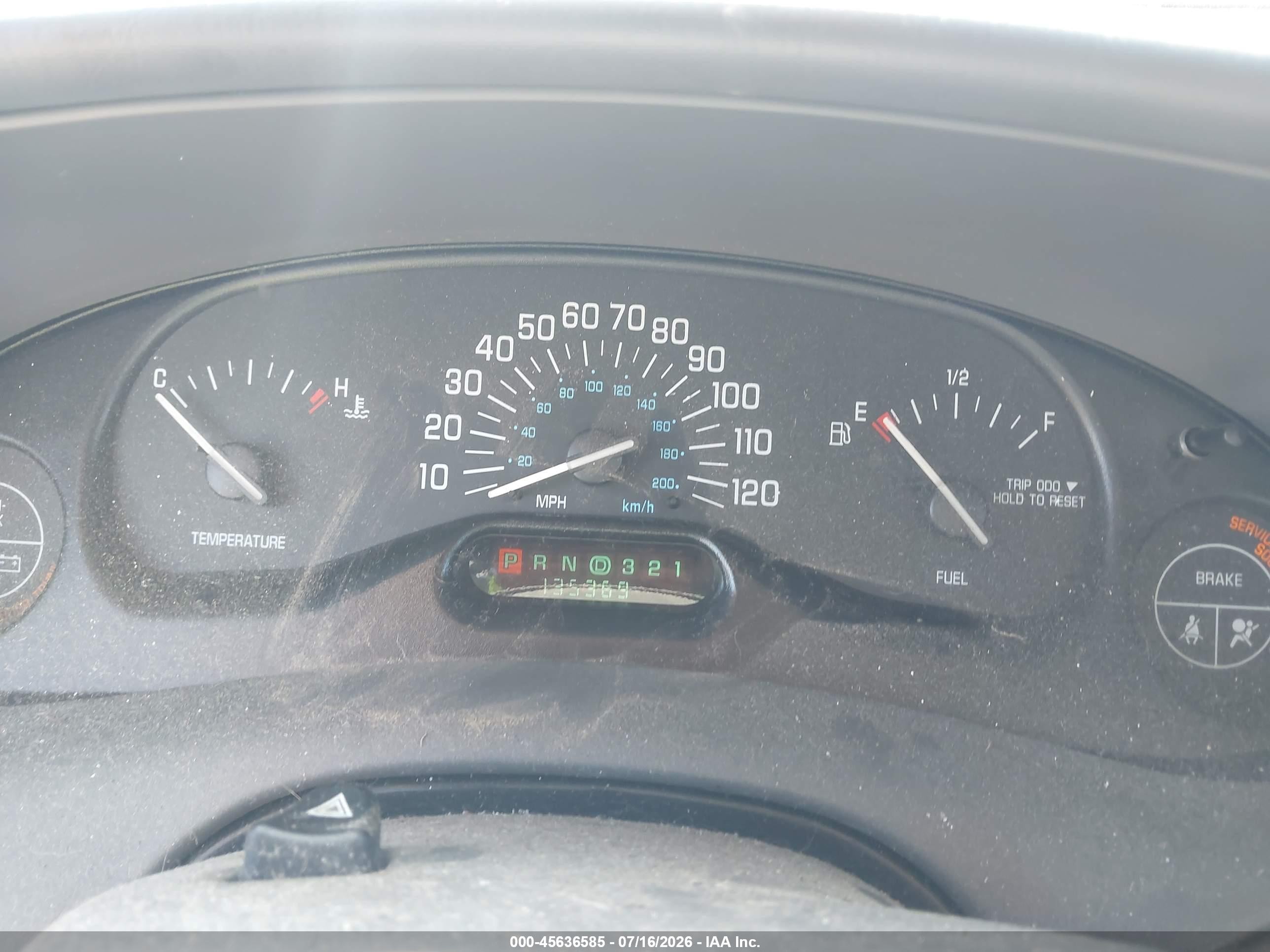2003 Buick Century Custom Red vin: 2G4WS52J231235799