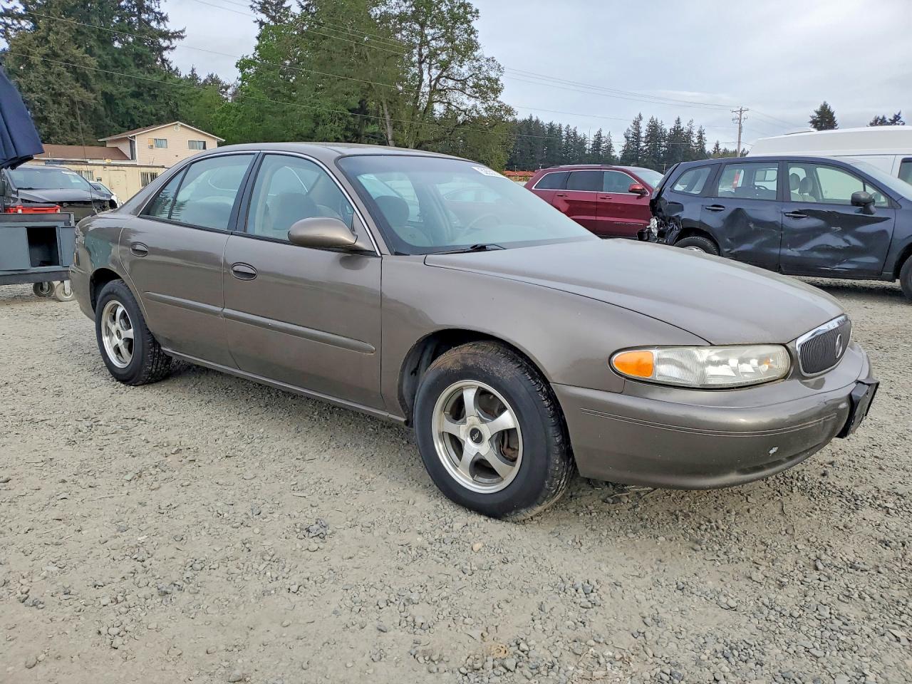 2004 Buick Century Custom Gray vin: 2G4WS52J241182426