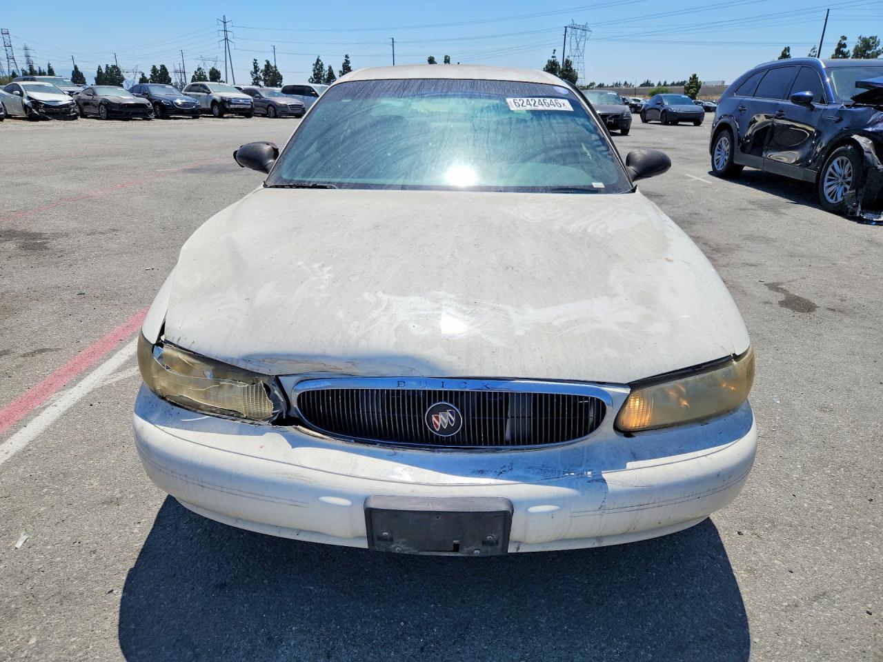 2004 Buick Century Custom White vin: 2G4WS52J241289363