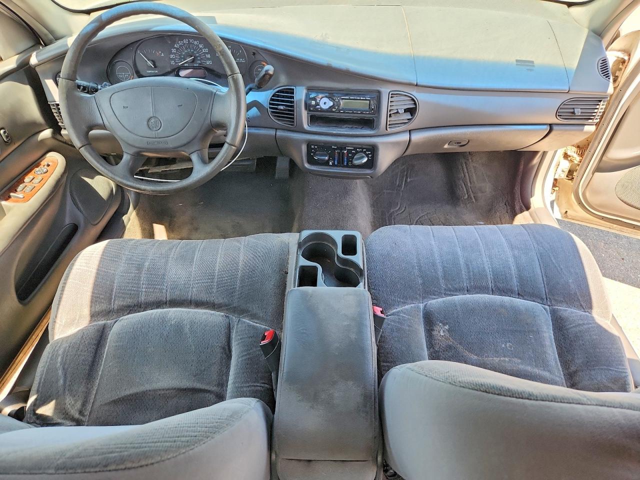 2004 Buick Century Custom White vin: 2G4WS52J241289363